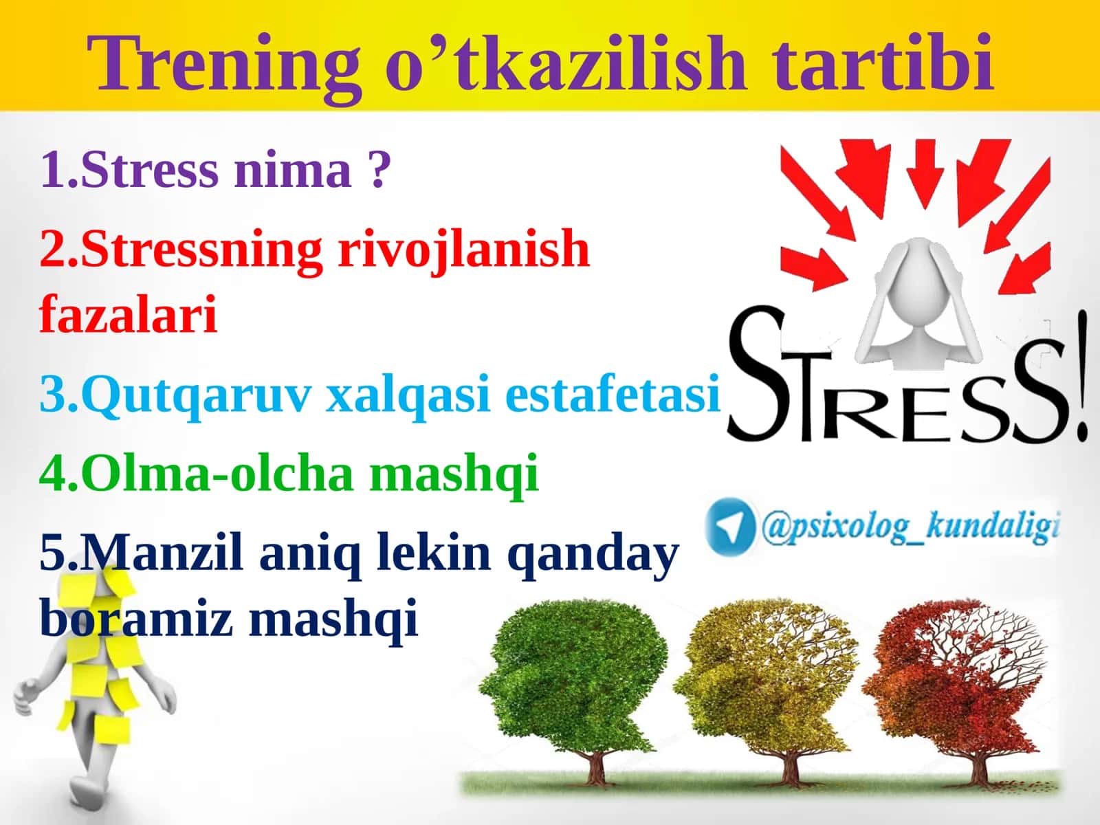 O’qituvchilar uchun stress menedjment 2