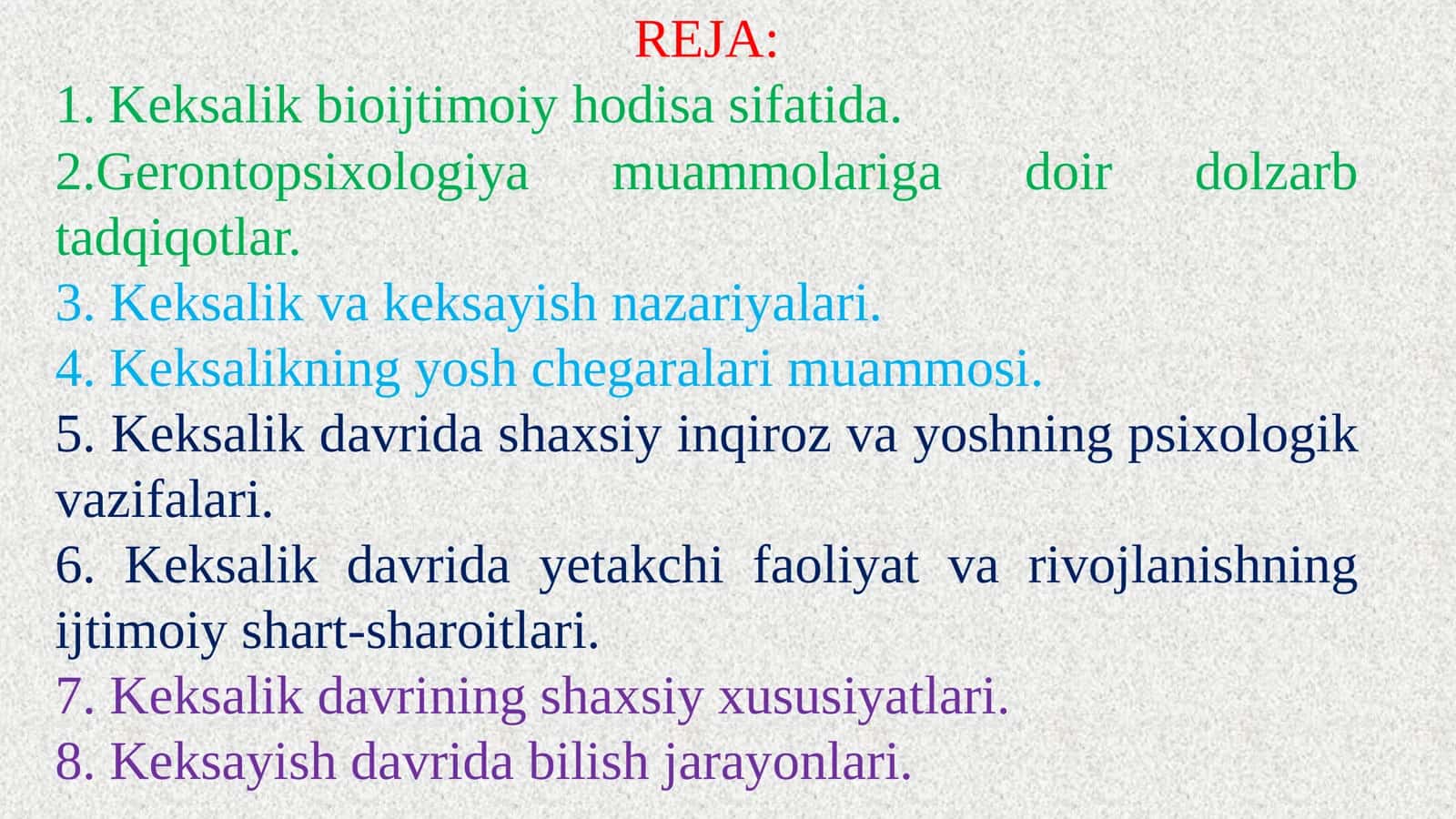 GERONTOPSIXOLOGIYA 2