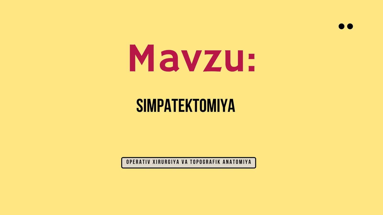 Simpatektomiya 2