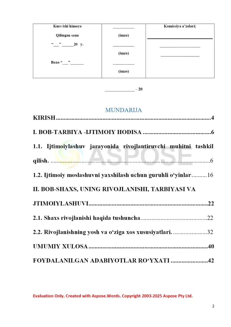 TARBIYA - IJTIMOIY HODISA 2