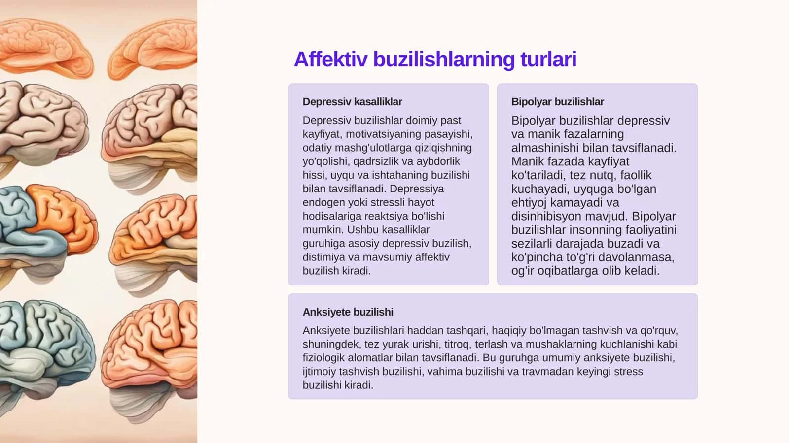 Affektiv faoliyat buzilishlari va uni korreksiya qilish 2