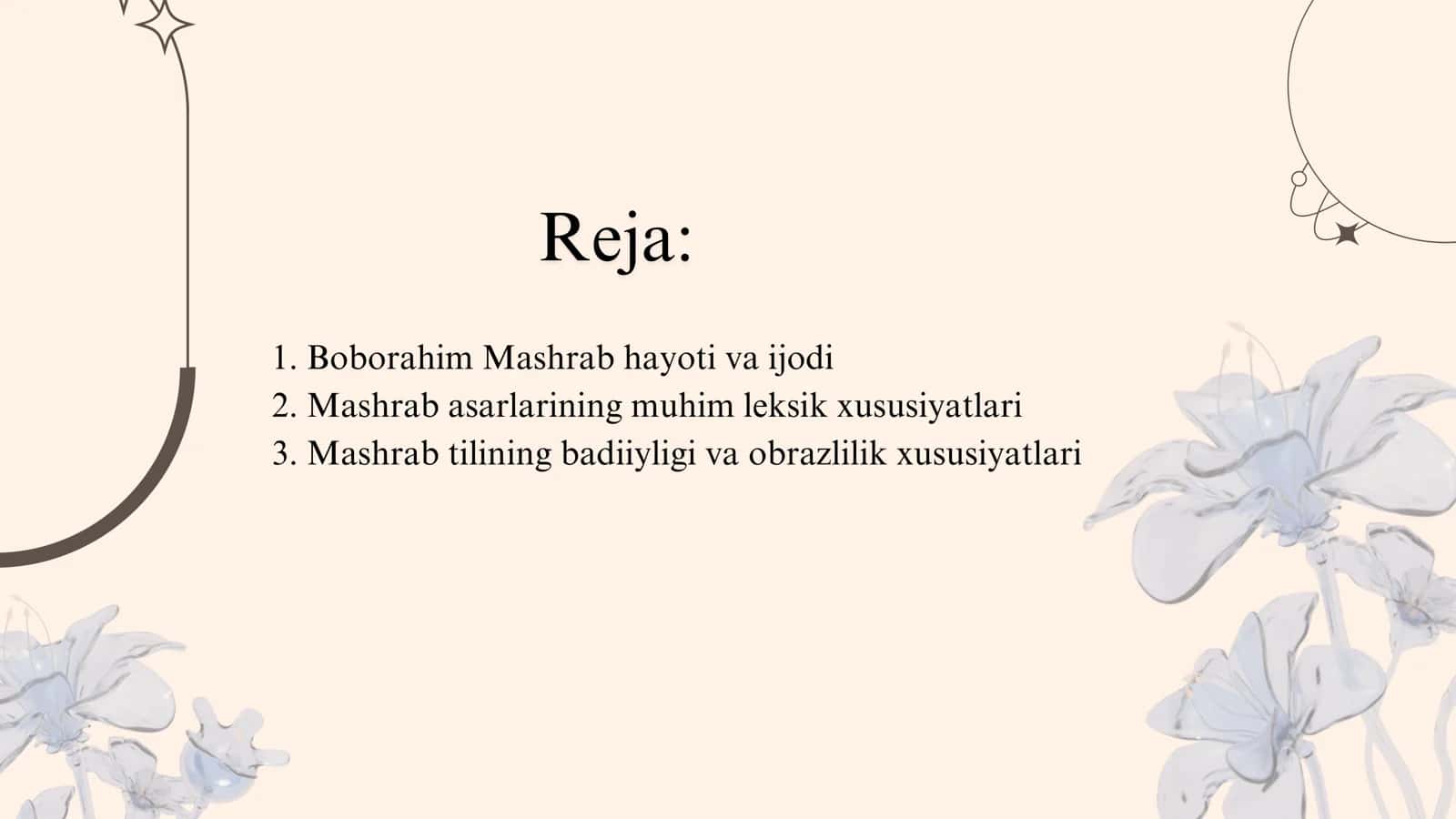 Boborahim Mashrab asarlarining muhim leksik xususiyatlari 2