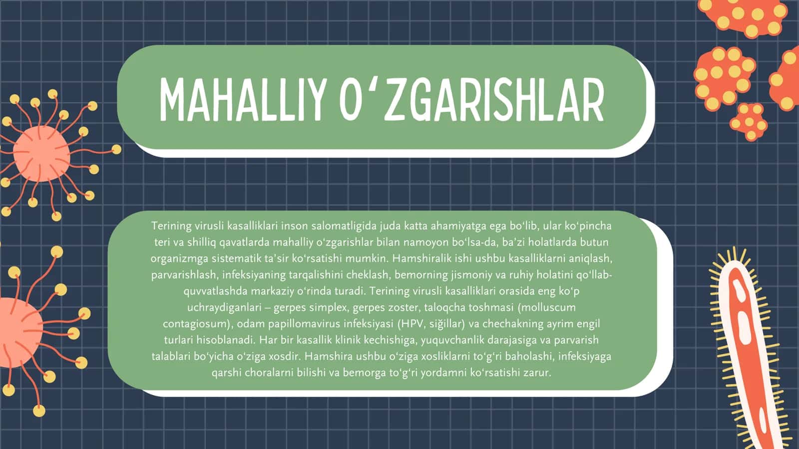 TERINING VIRUSLI KASALLIKLARIDA HAMSHIRALIK ISHI 2