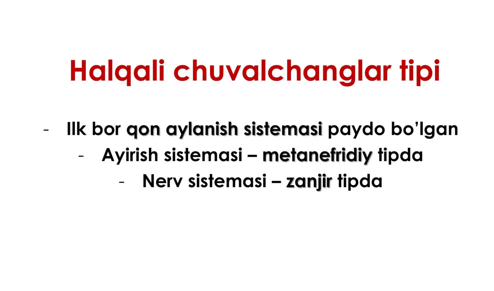HALQALI CHUVALCHANGLAR TIPI 2