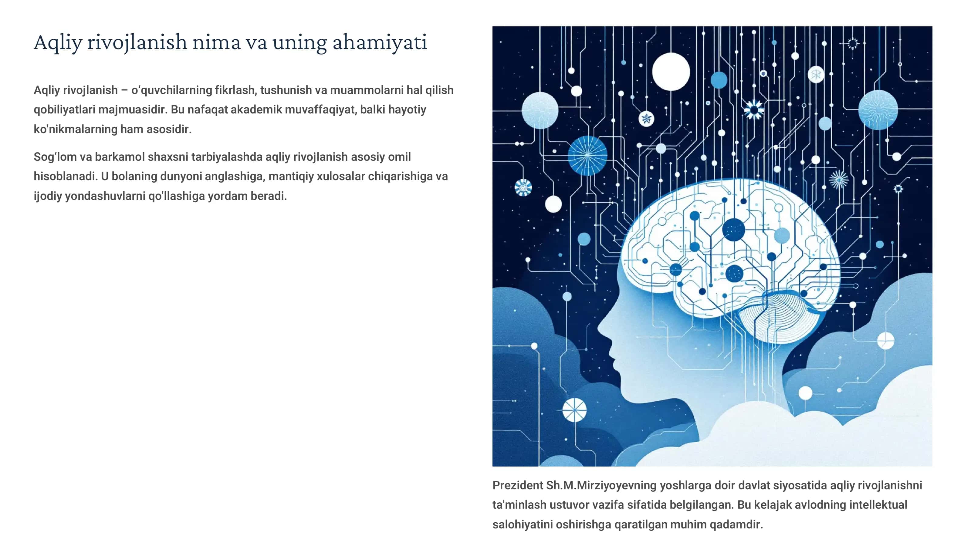 Aqliy rivojlanish diagnostikasi 2