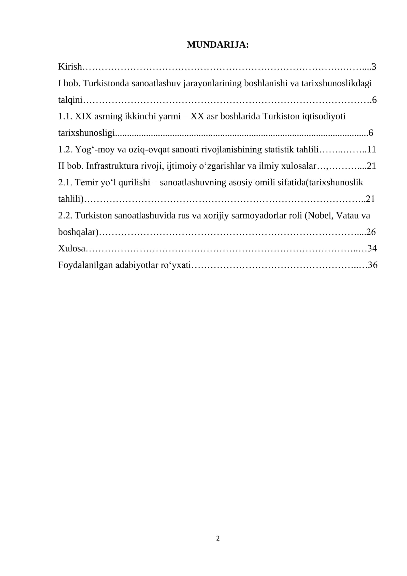 Chor Rossiyasi davrida sanoatlashuv tarixi tarixshunoslik tahlili 2