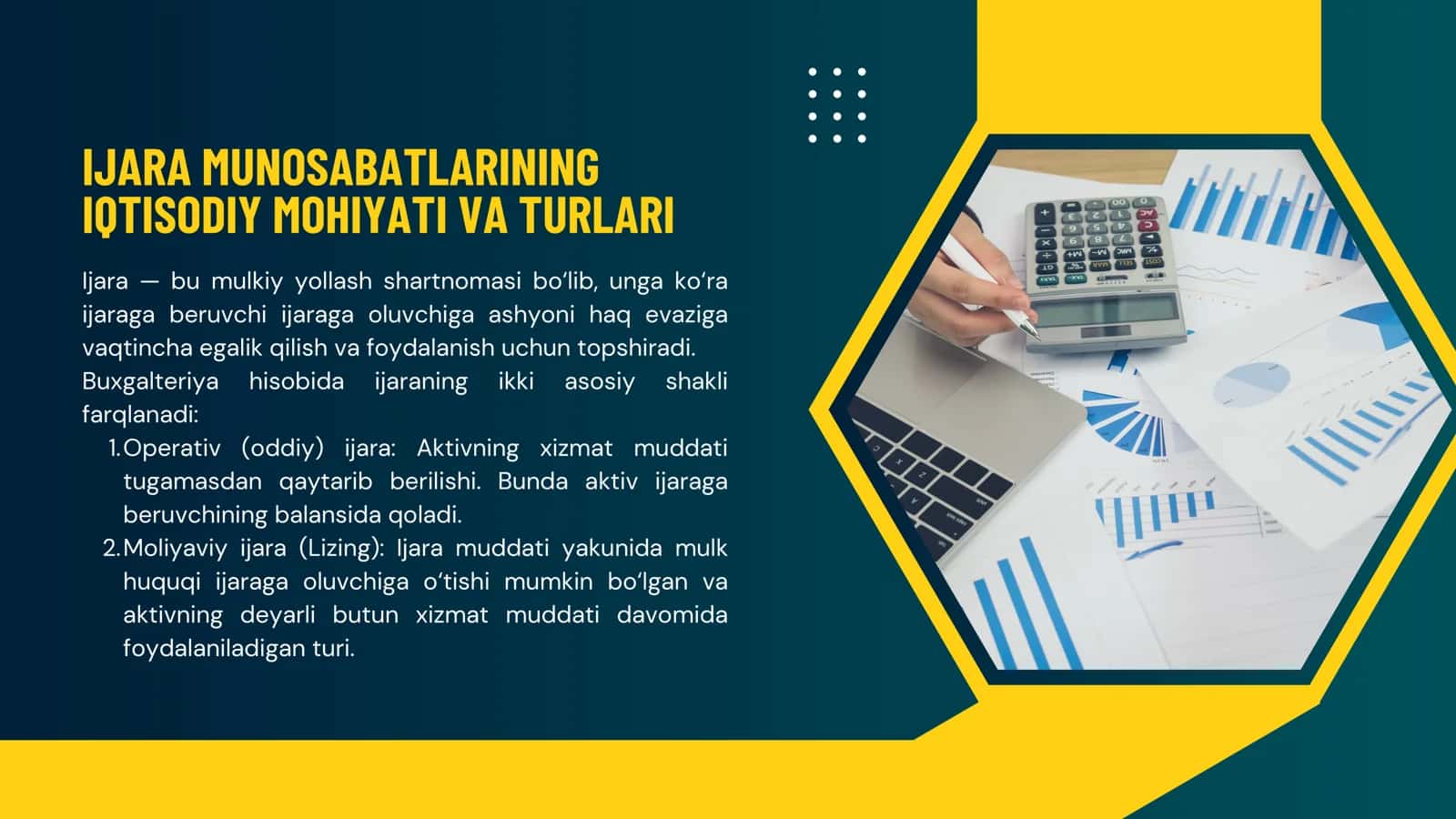 Buxgalteriya hisobida ijara munosabatlari 2