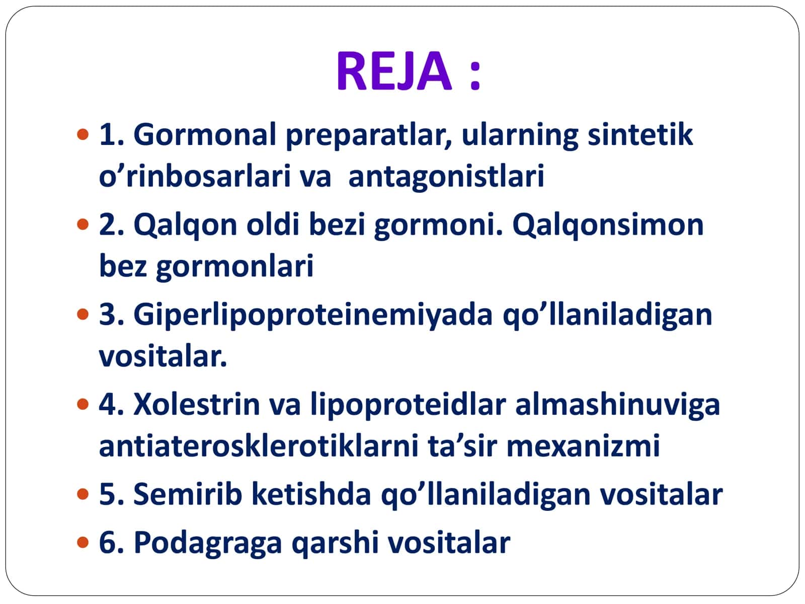 ENDOKRIN TIZIMIGA TA’SIR ETUVCHI VOSITALAR 2