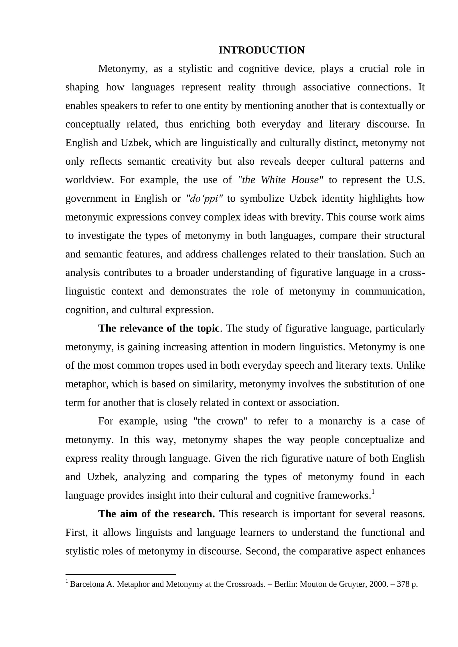 TYPES OF METONYMY IN ENGLISH AND UZBEK 2