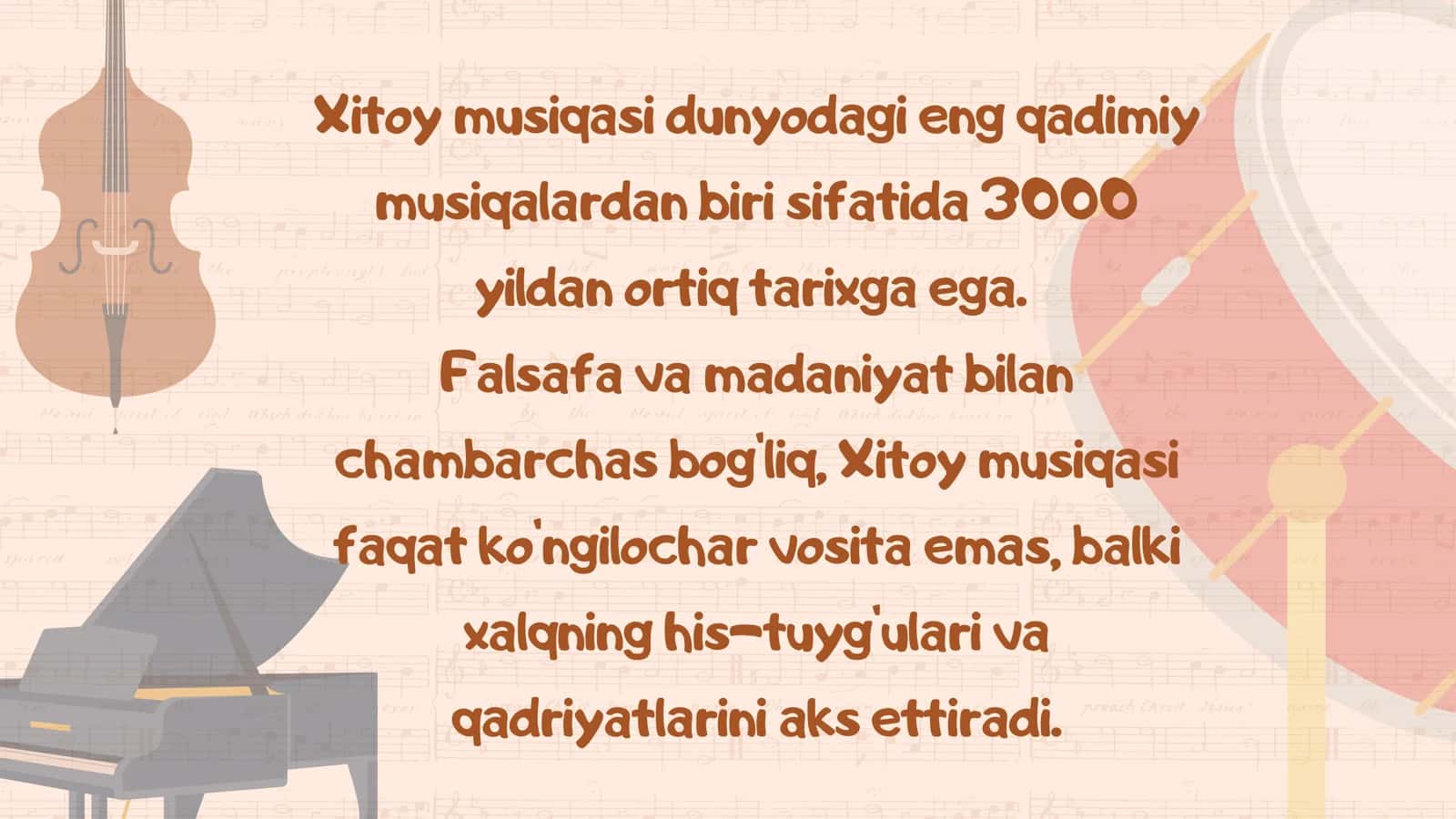 XITOY MUSIQASI 2