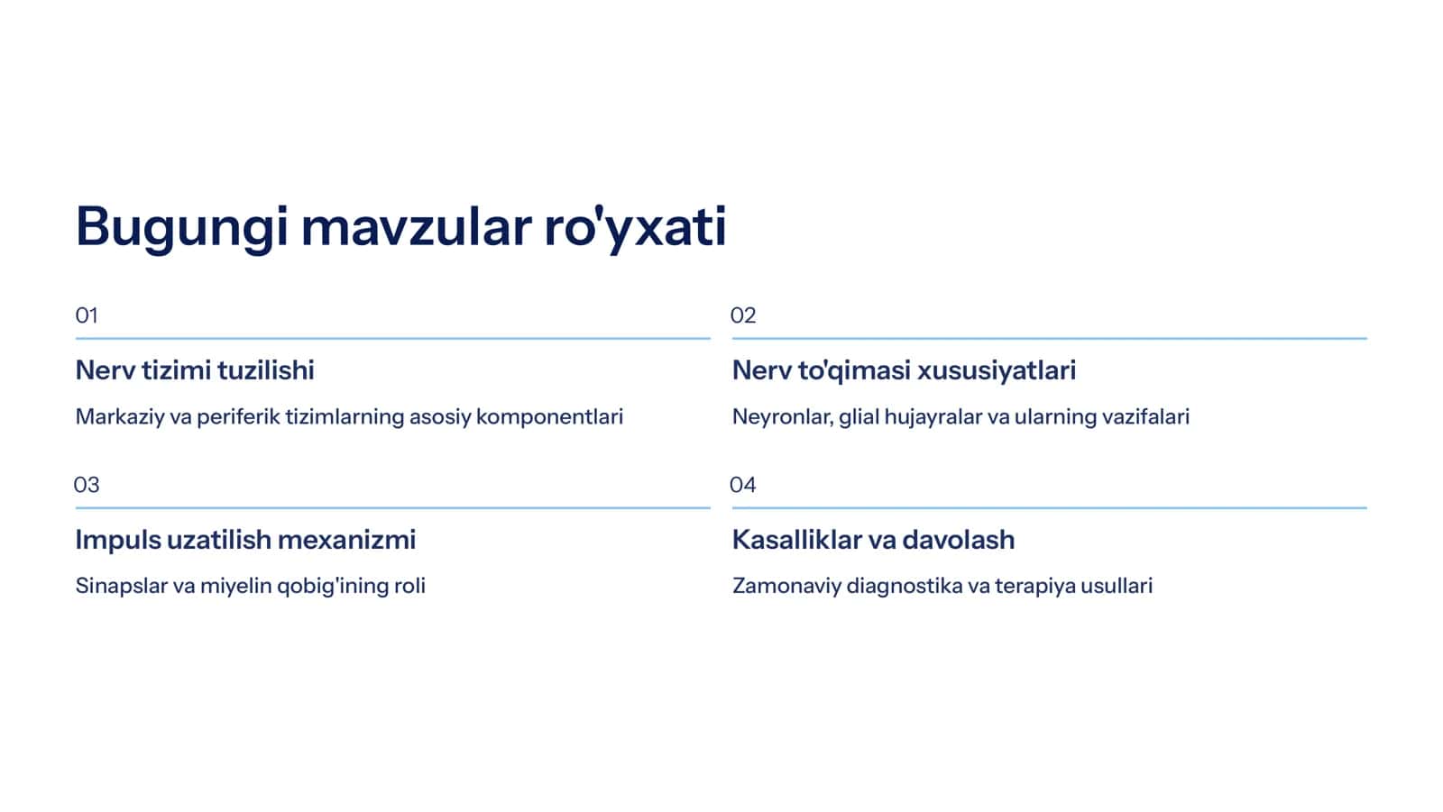 Nеrv to'qima Nеrv tola 2