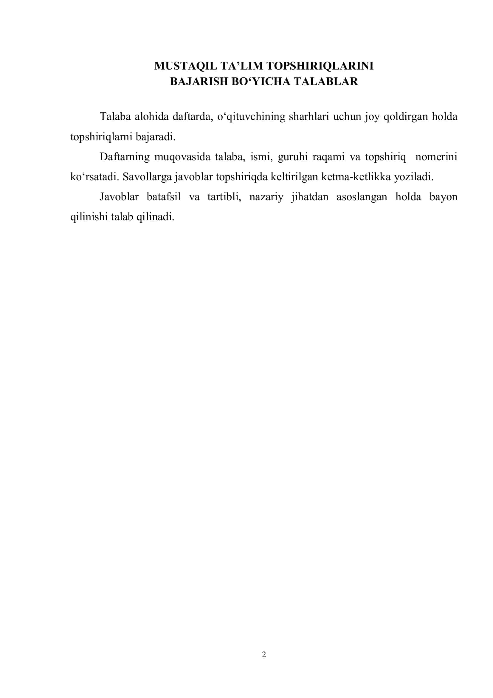 MATEMATIK FIZIKA TENGLAMALARI 2