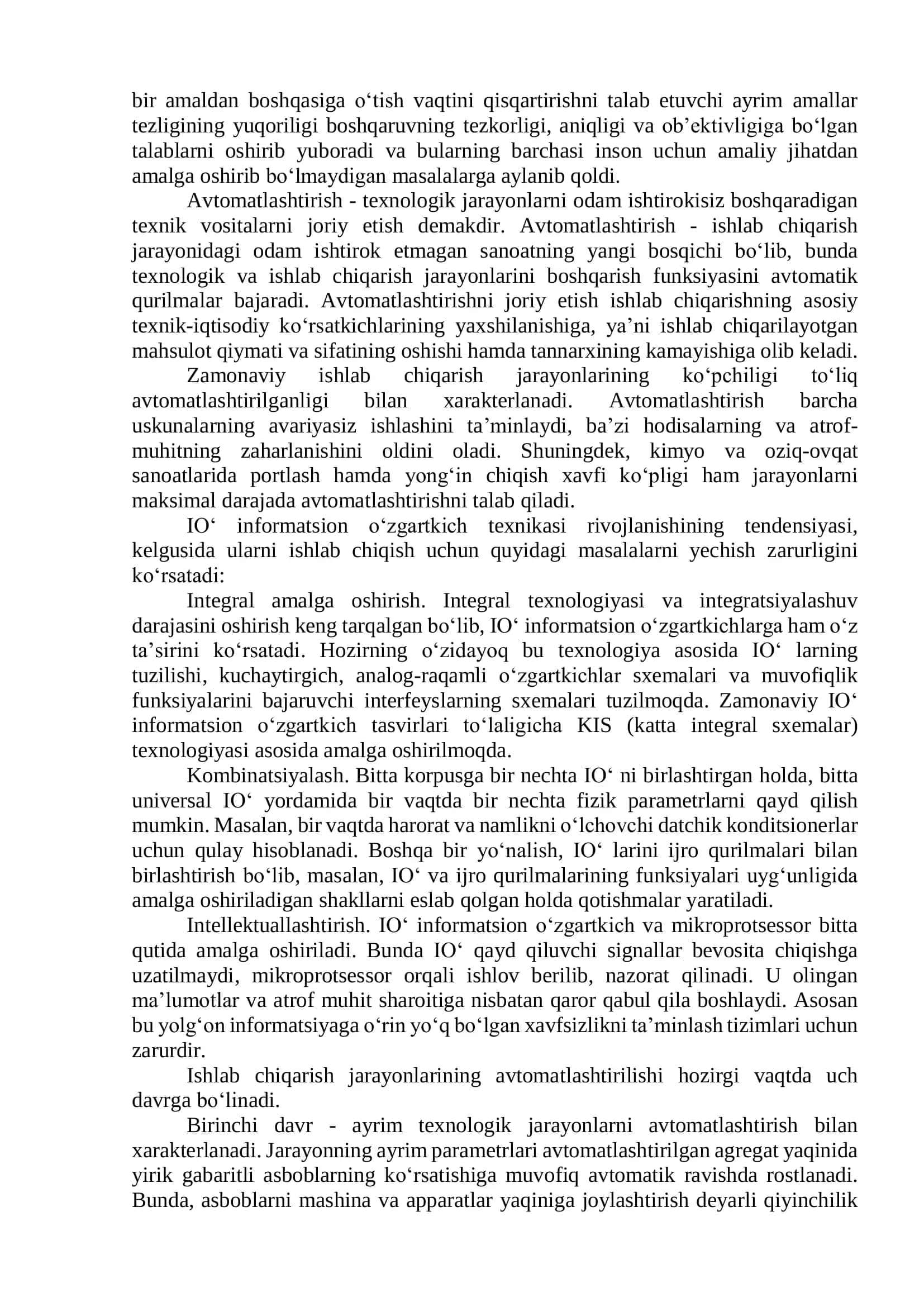 Fanga kirish, intellektual o‘lchash asboblari 2