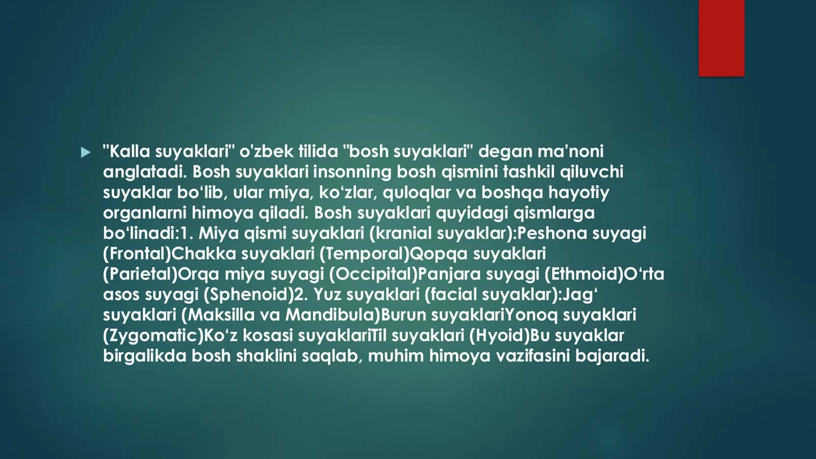 Kalla suyaklari 2