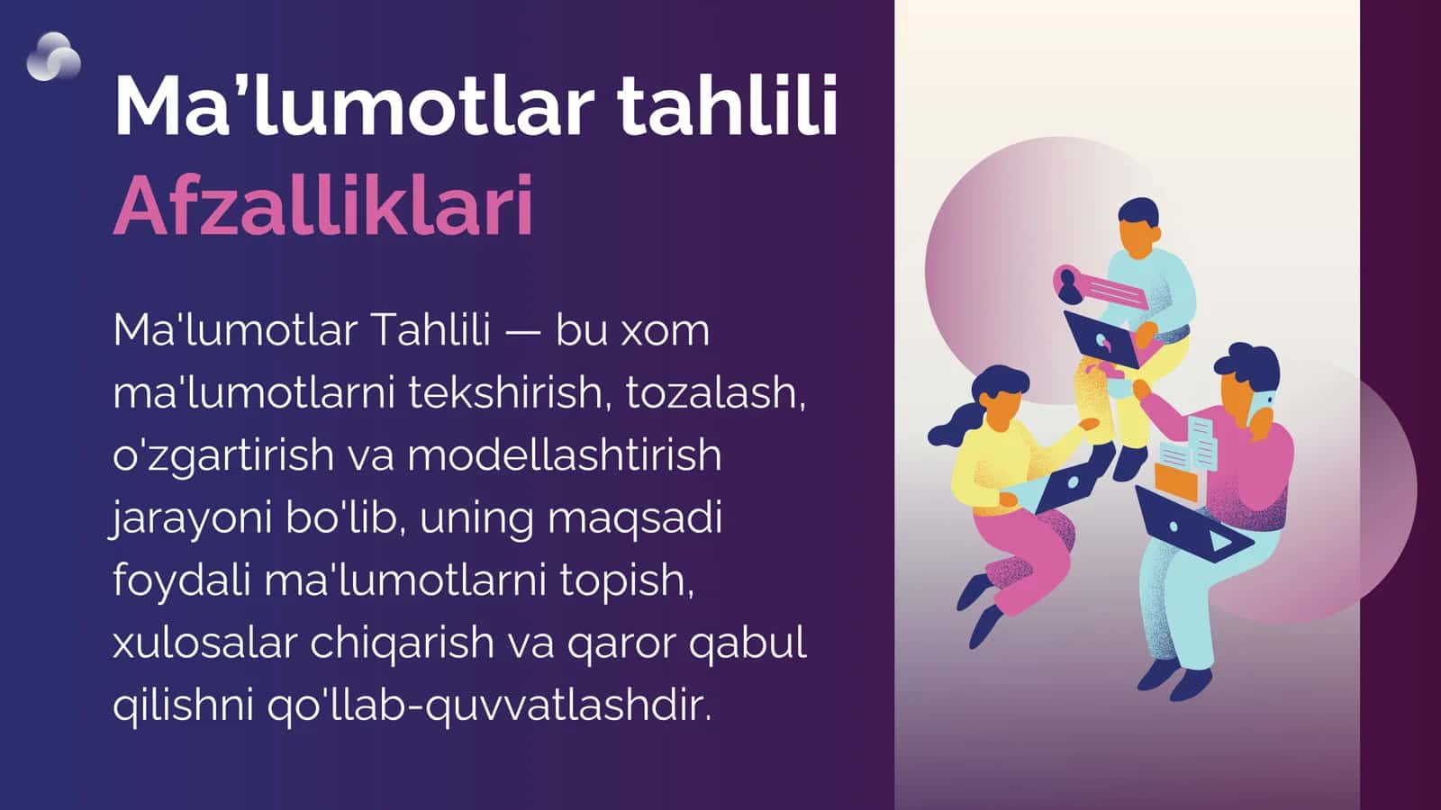 Ma'lumotlar Tahlili 2