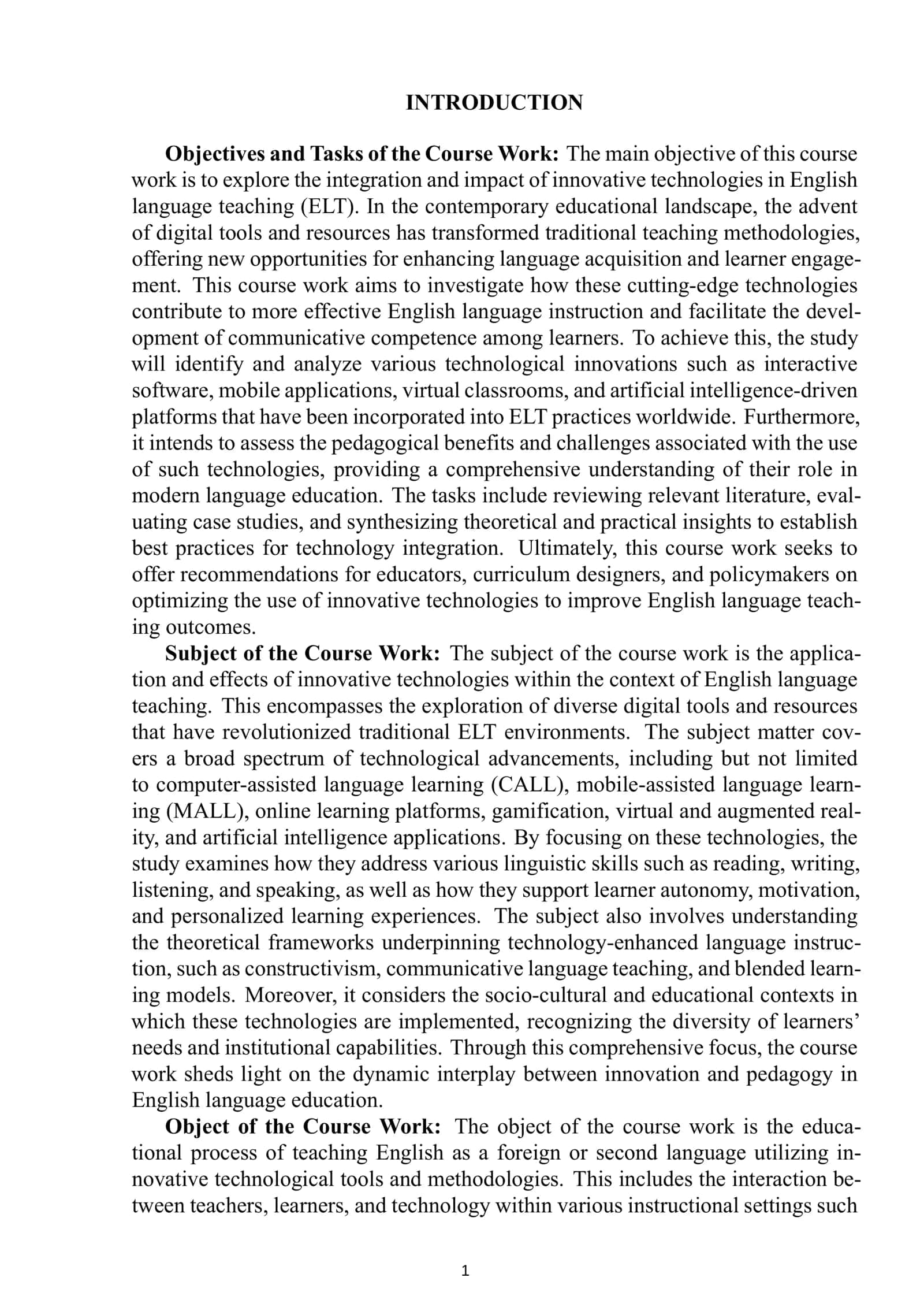 The Role of Innovative Technologies in Language Acquisition 2