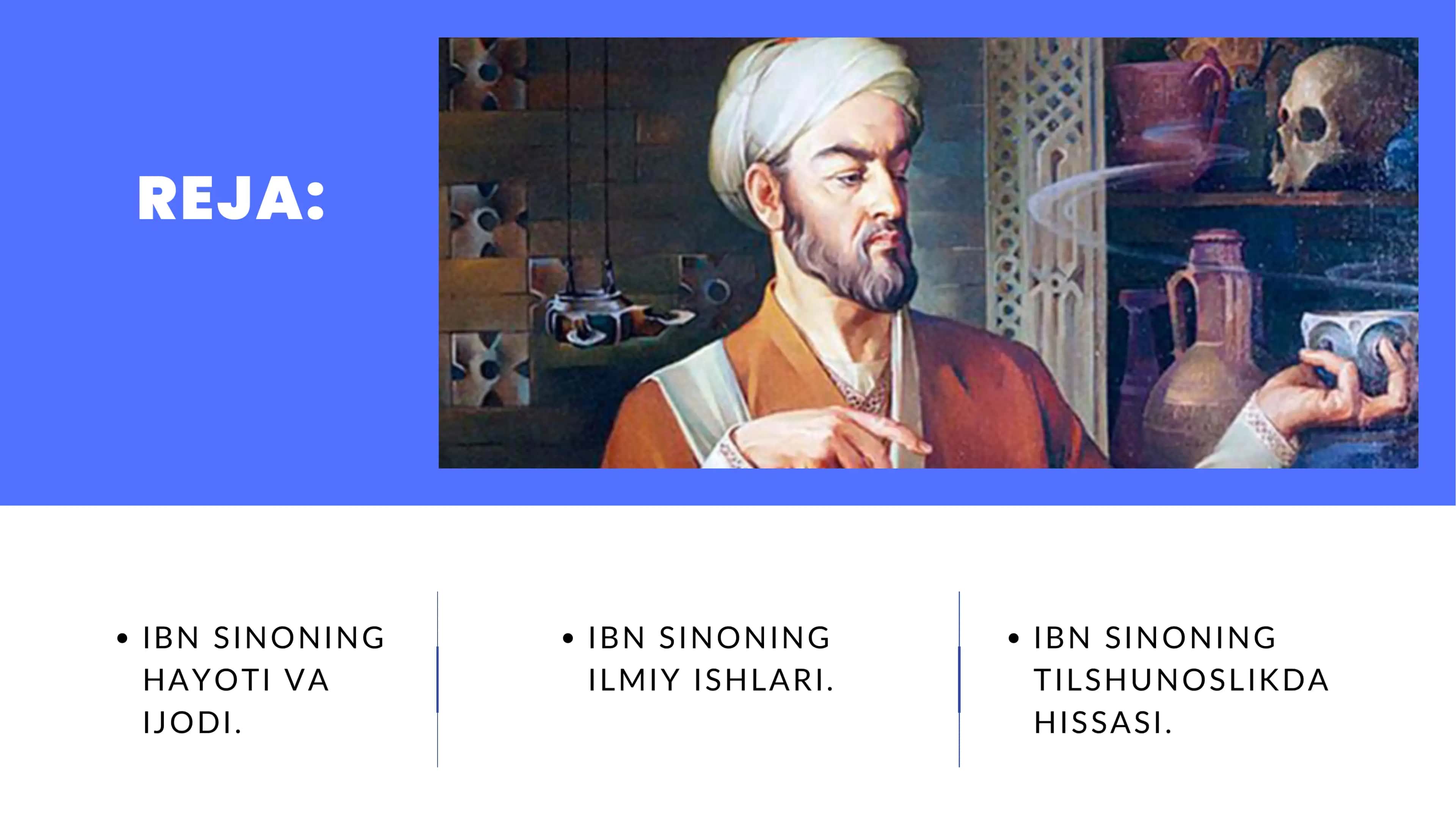 Ibn Sinoning Hayoti va Ijodi 2