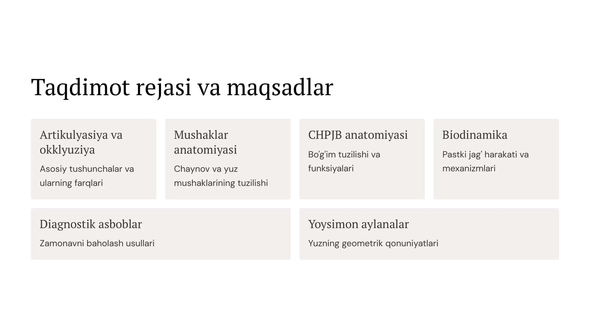 Artikulyasiya va okklyuziya 2