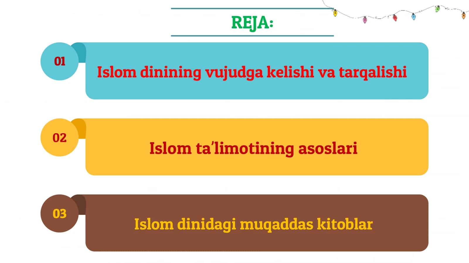 Islomda inson huquqlari himoyasi 2