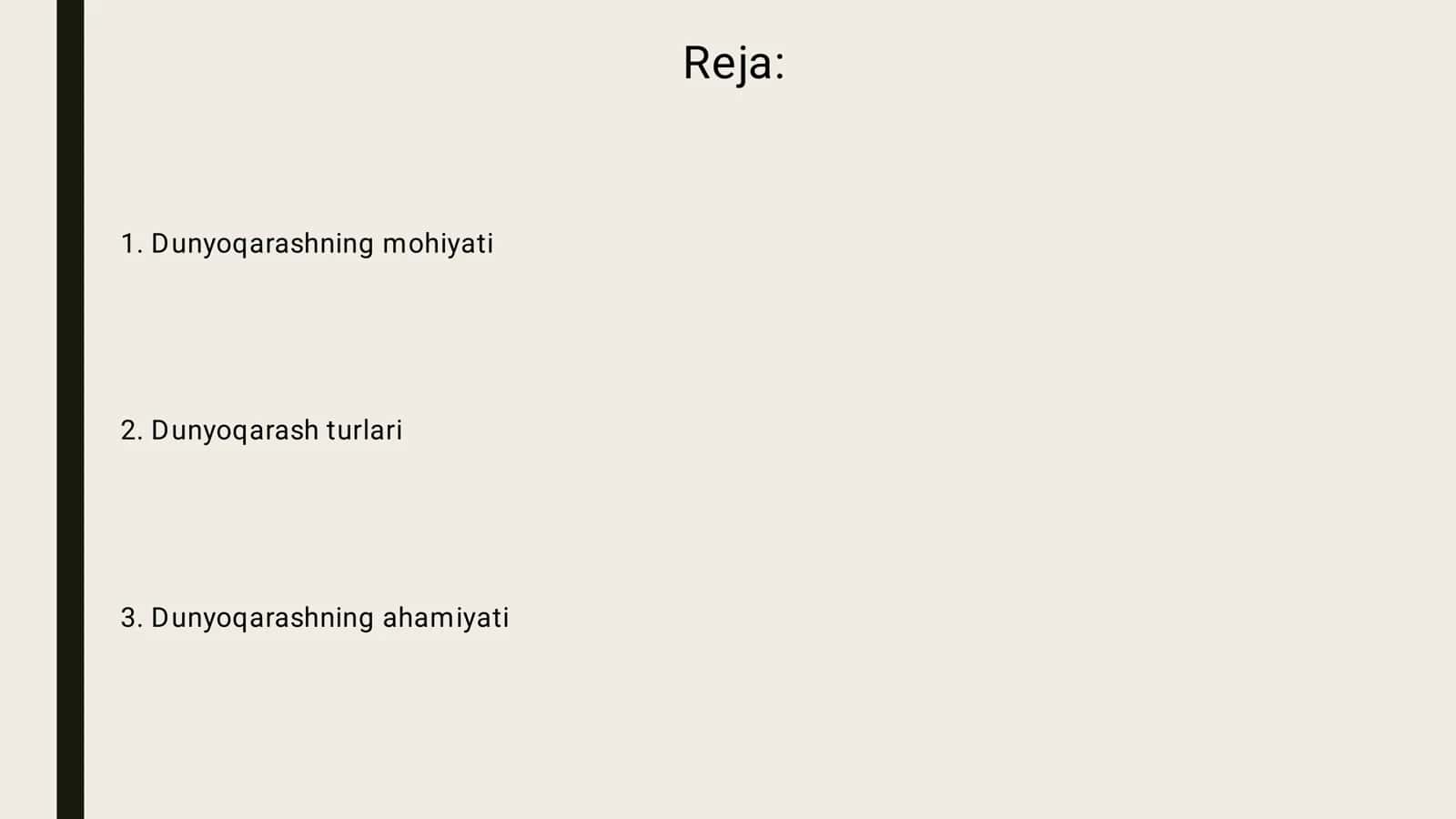 dunyoqarash mohiyati va uning turlari 2