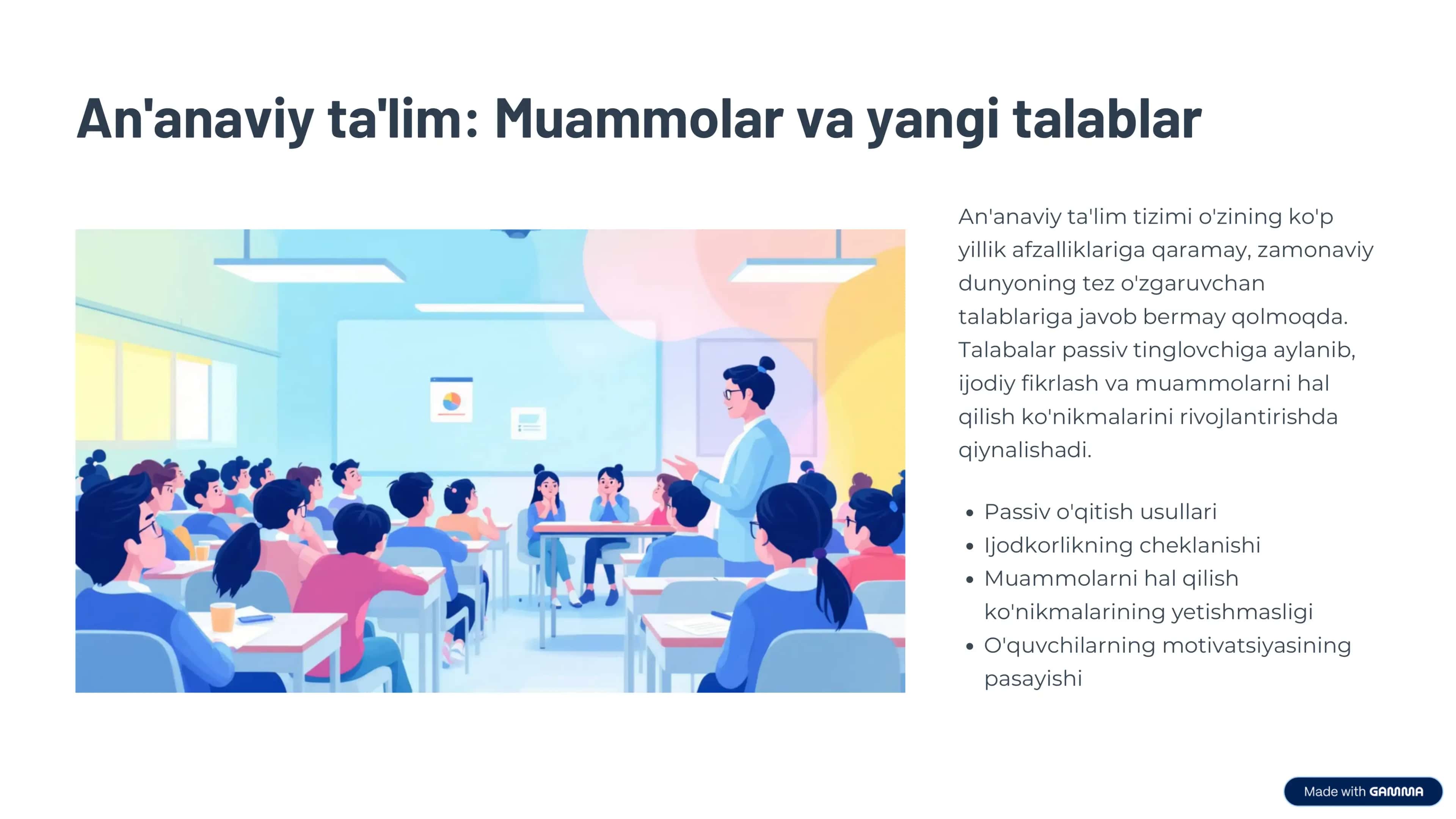 Yangi pedagogika metodikalari 2