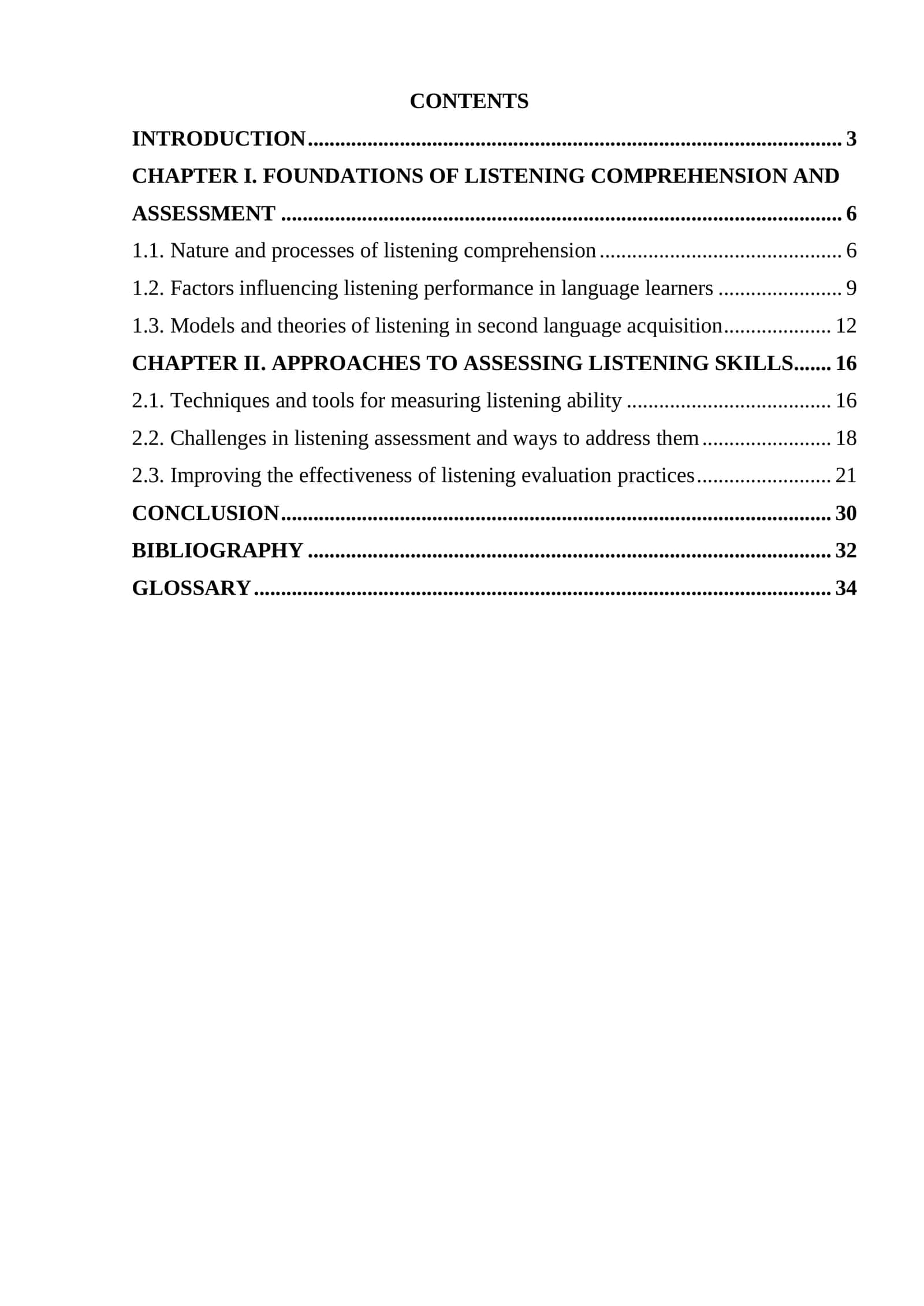 Course Paper on Evaluating Listening Skills in Language Learners 2