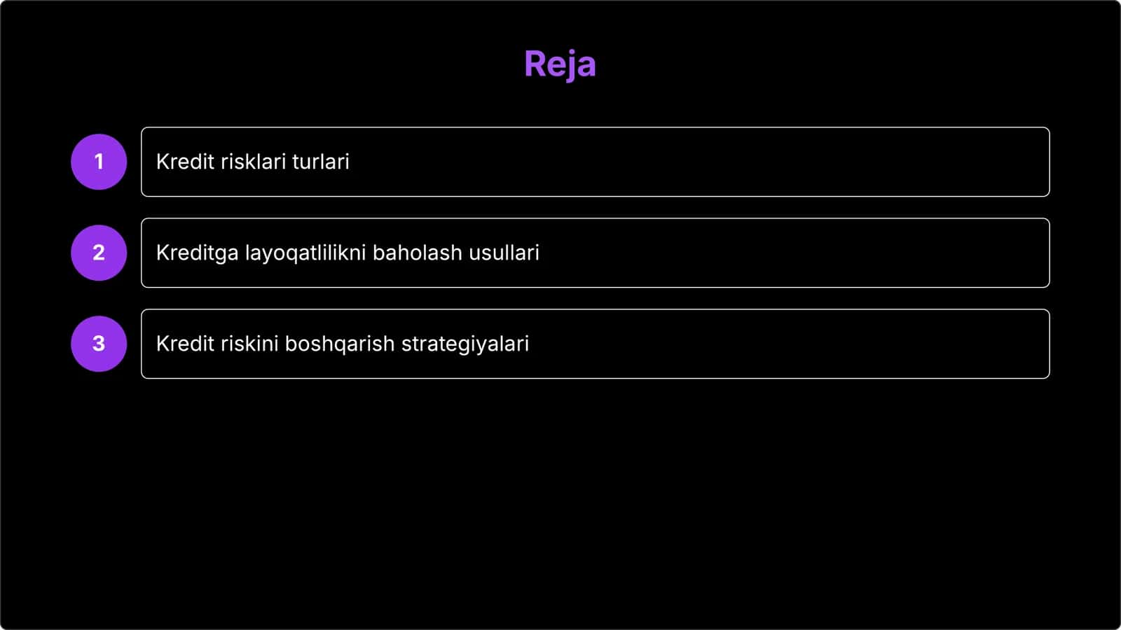 Kredit risklari turlari 2