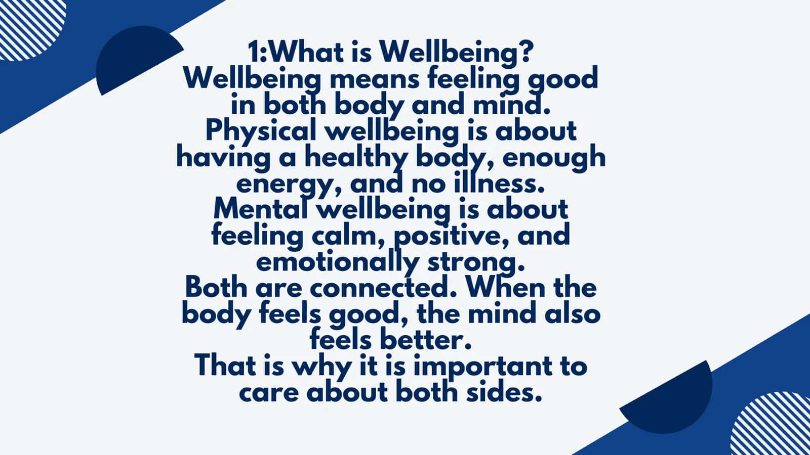 Simple Ways of Improving Physical and Mental Wellbeing 2