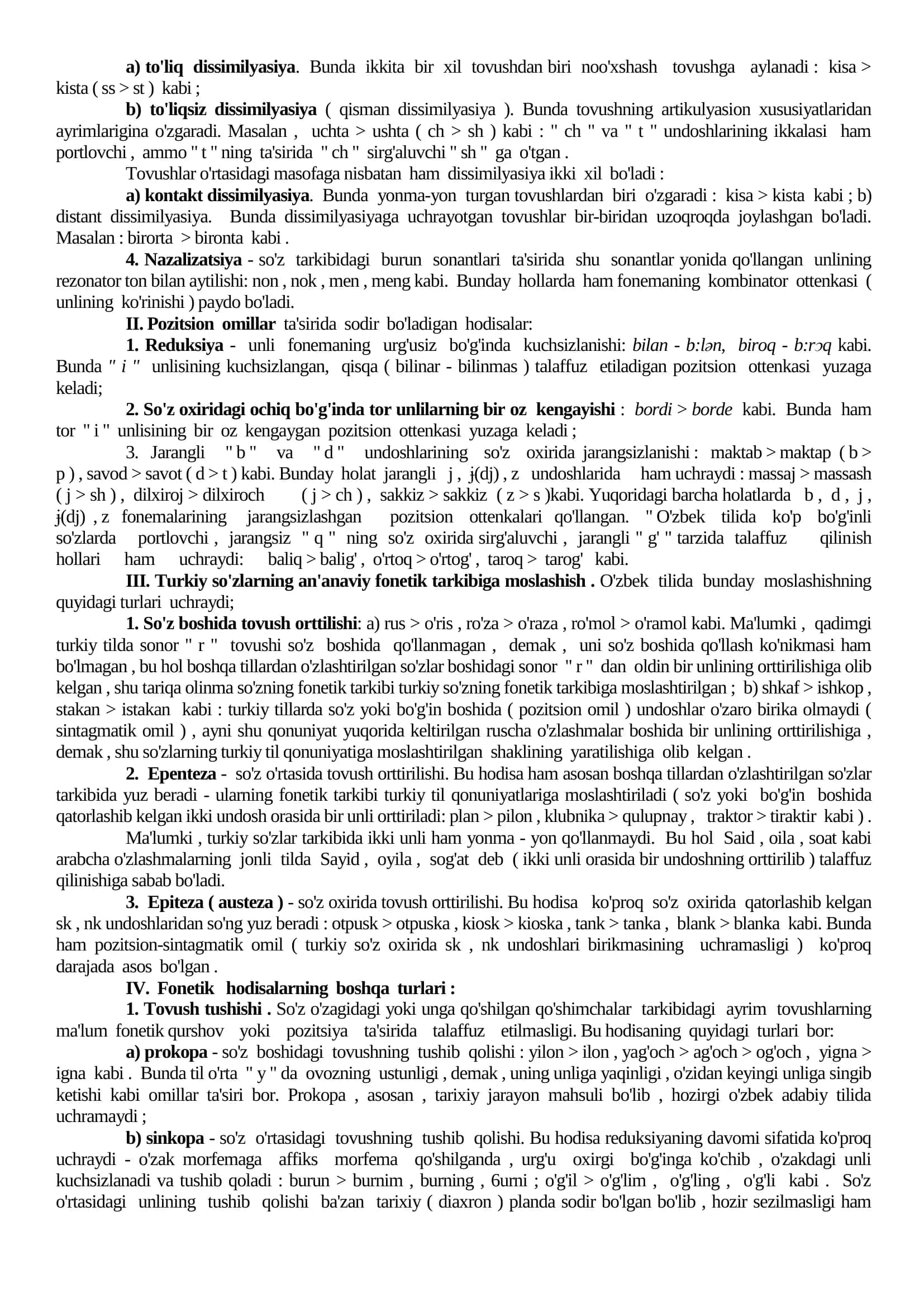 FONETIK HODISALAR 2