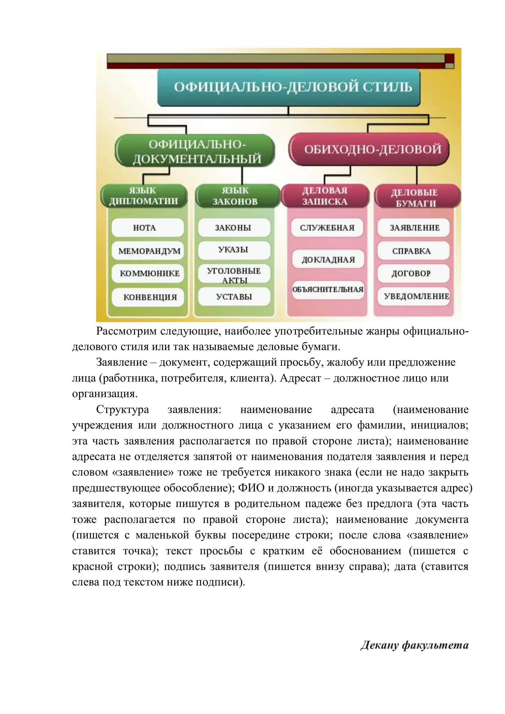 Официально-деловой стиль речи 2