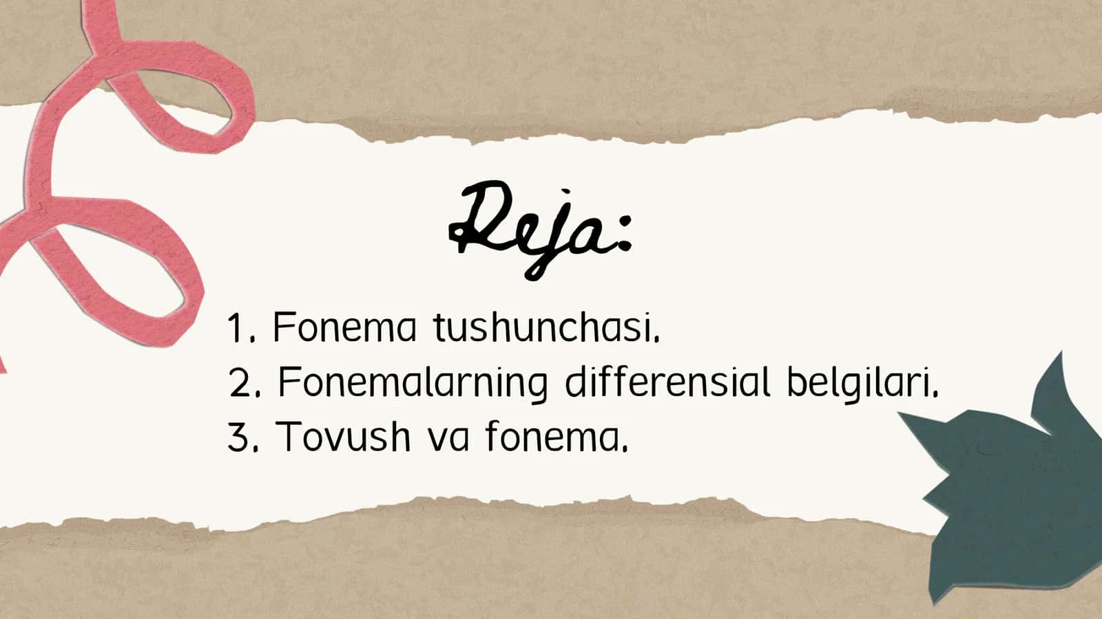 Fonetika va Tovushning dialektik munosabati 2