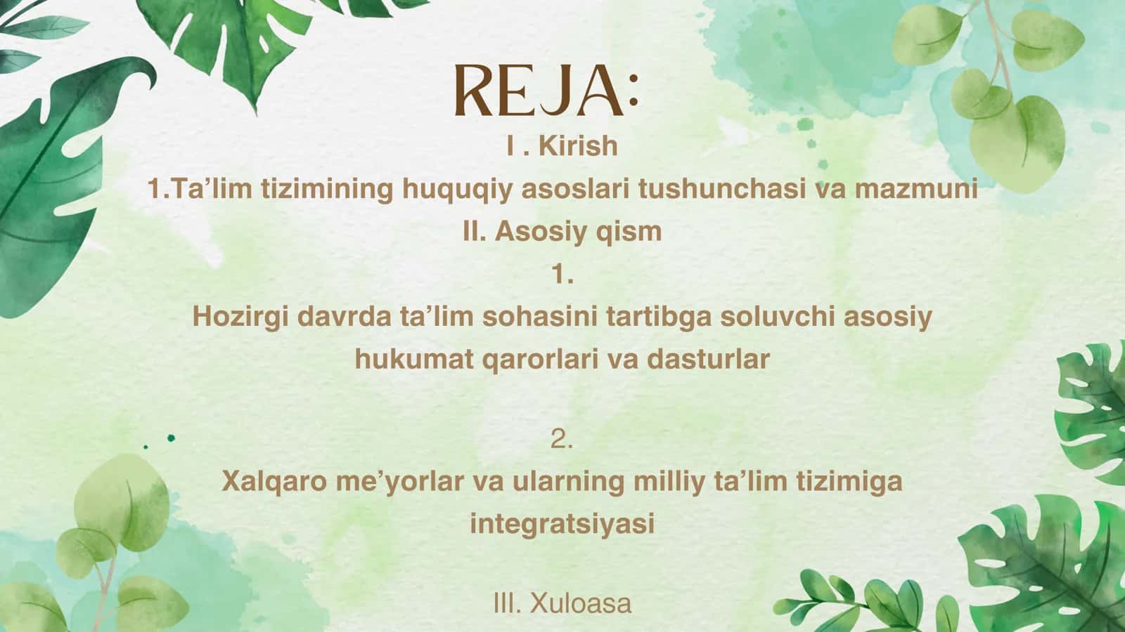 TA’LIM TIZIMINING HUQUQIY ME’YORIY ASOSLARI 2