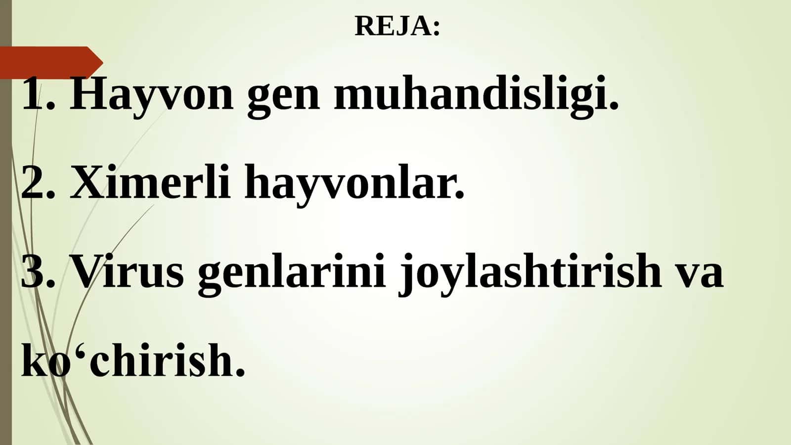 HAYVON GEN MUHANDISLIGI 2