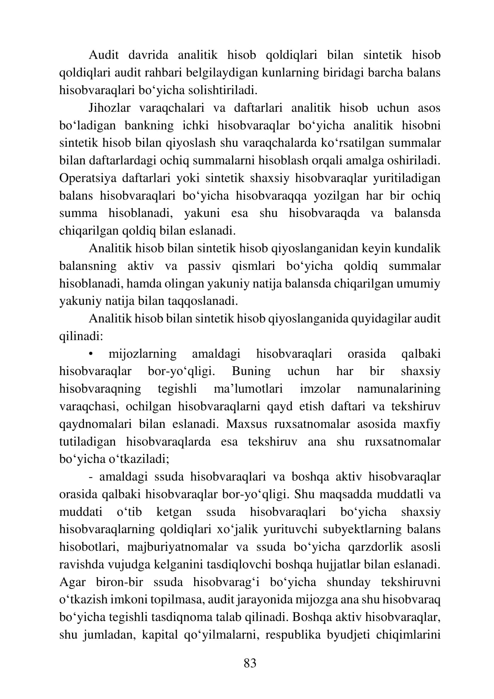 HISOB-KITOB OPERATSIYALARI AUDITI 2