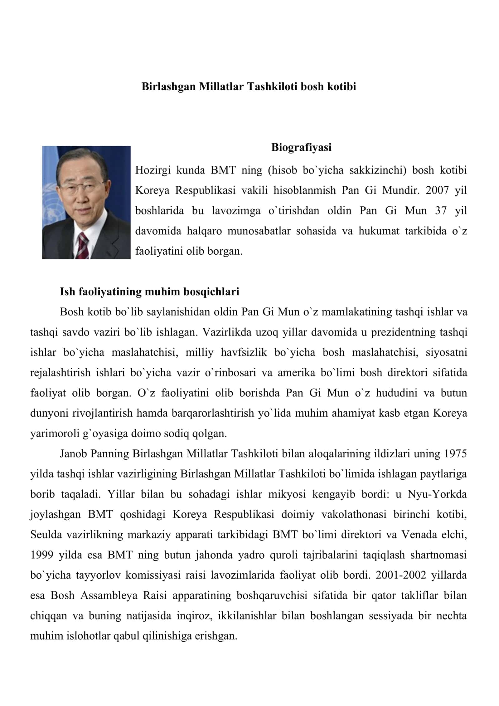 Birlashgan Millatlar Tashkiloti 2