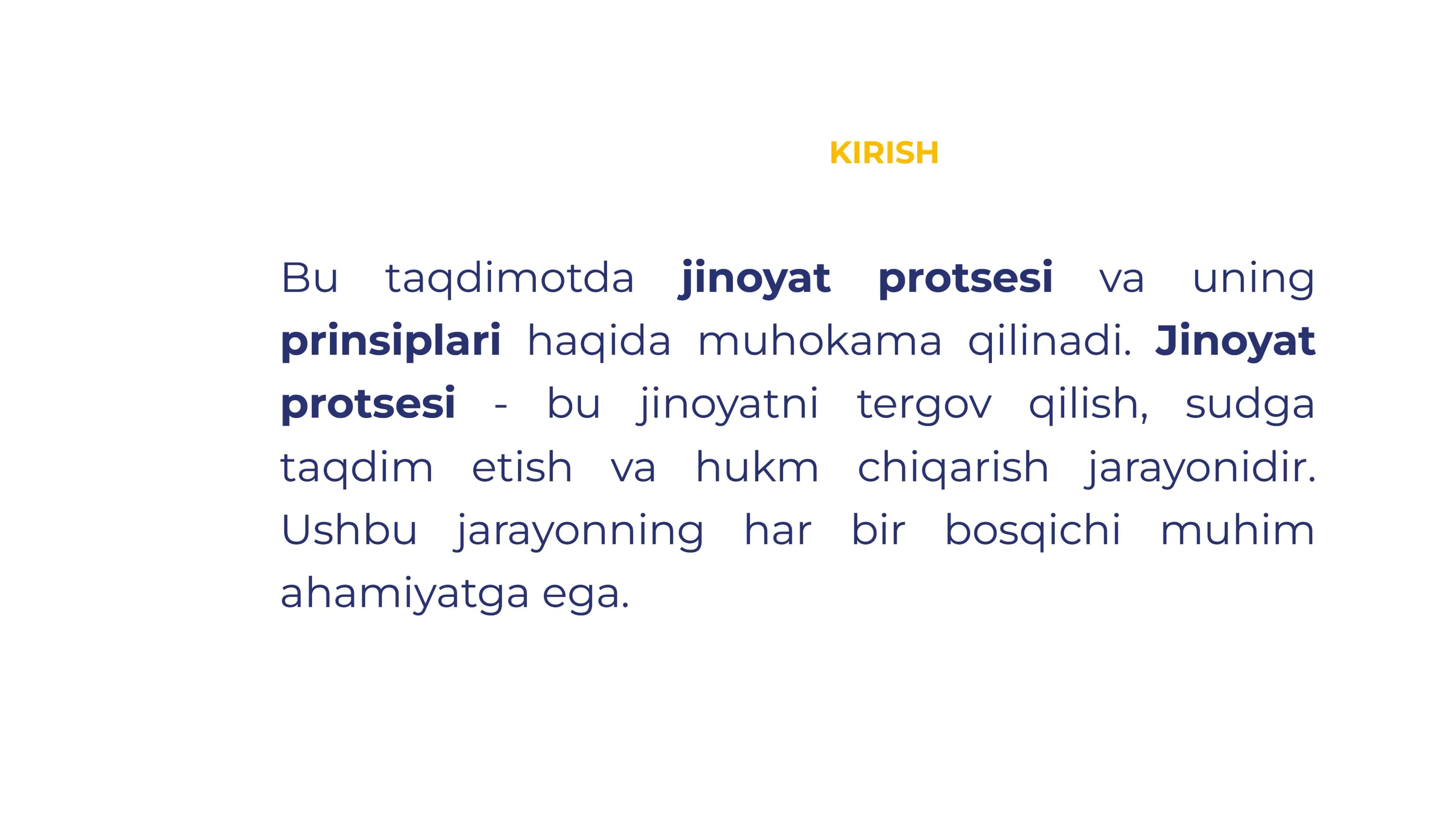 Jinoyat protsesi prinsiplari tushunchasi 2