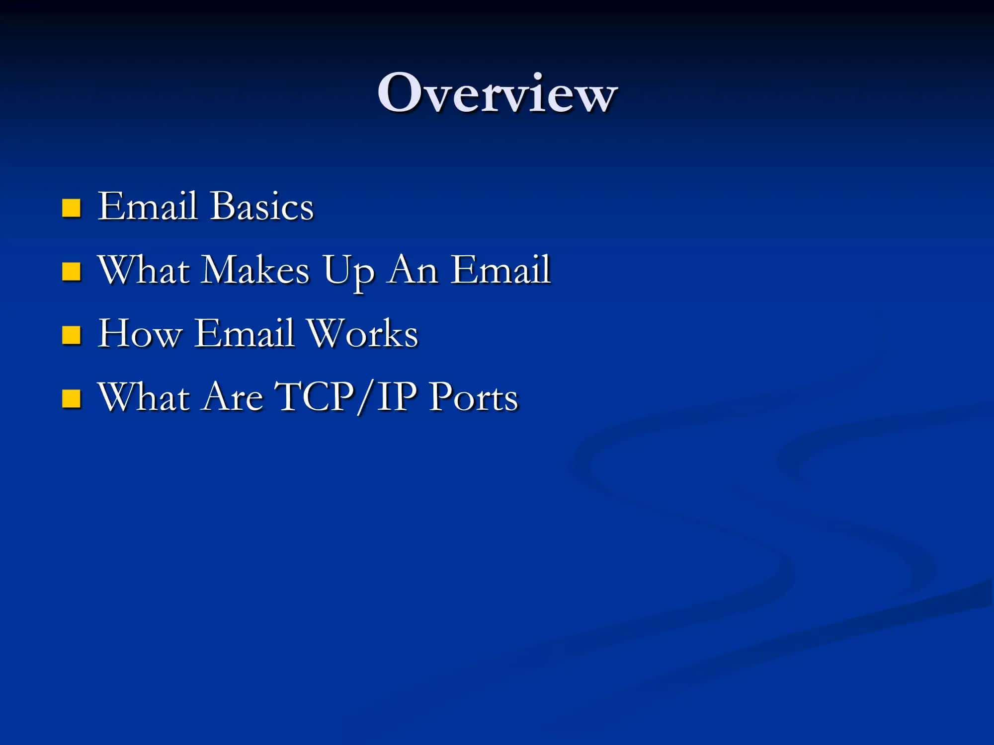 Email Systems 2