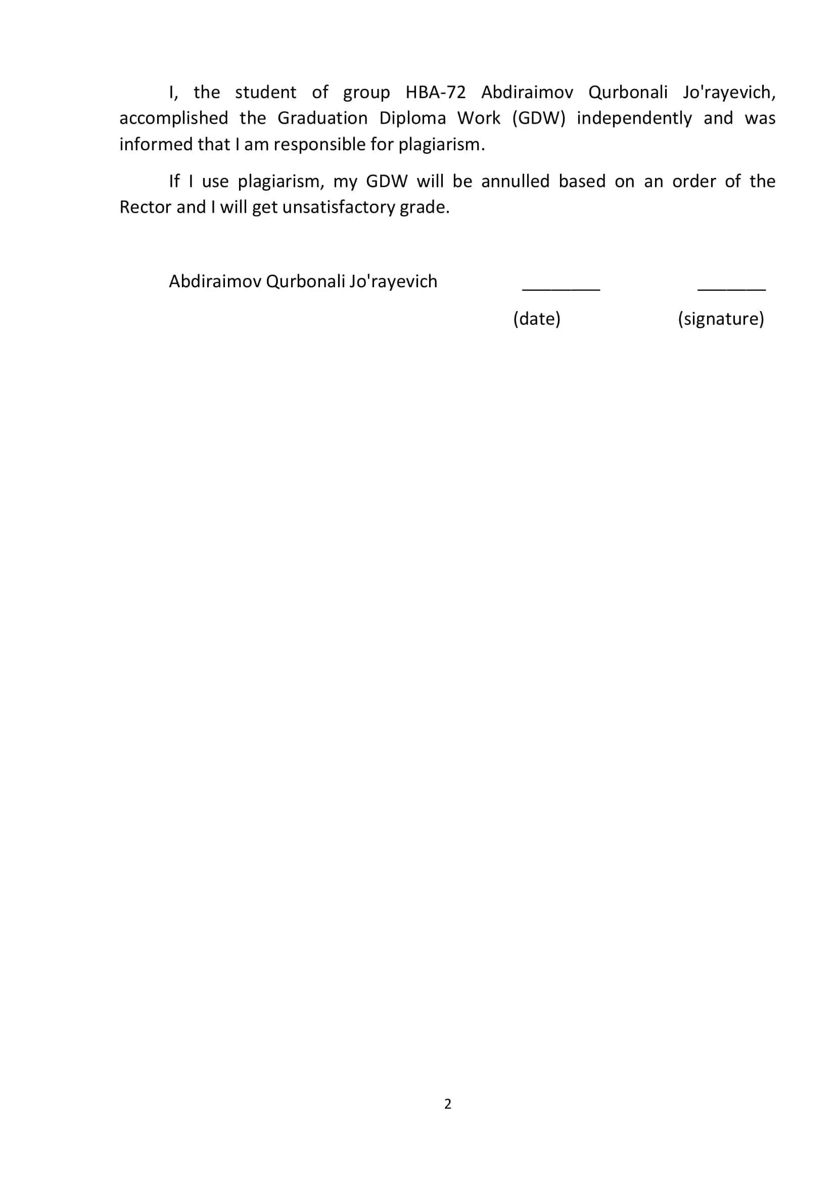 Problems of Using International Standards of Auditing in the Republic of Uzbekistan 2