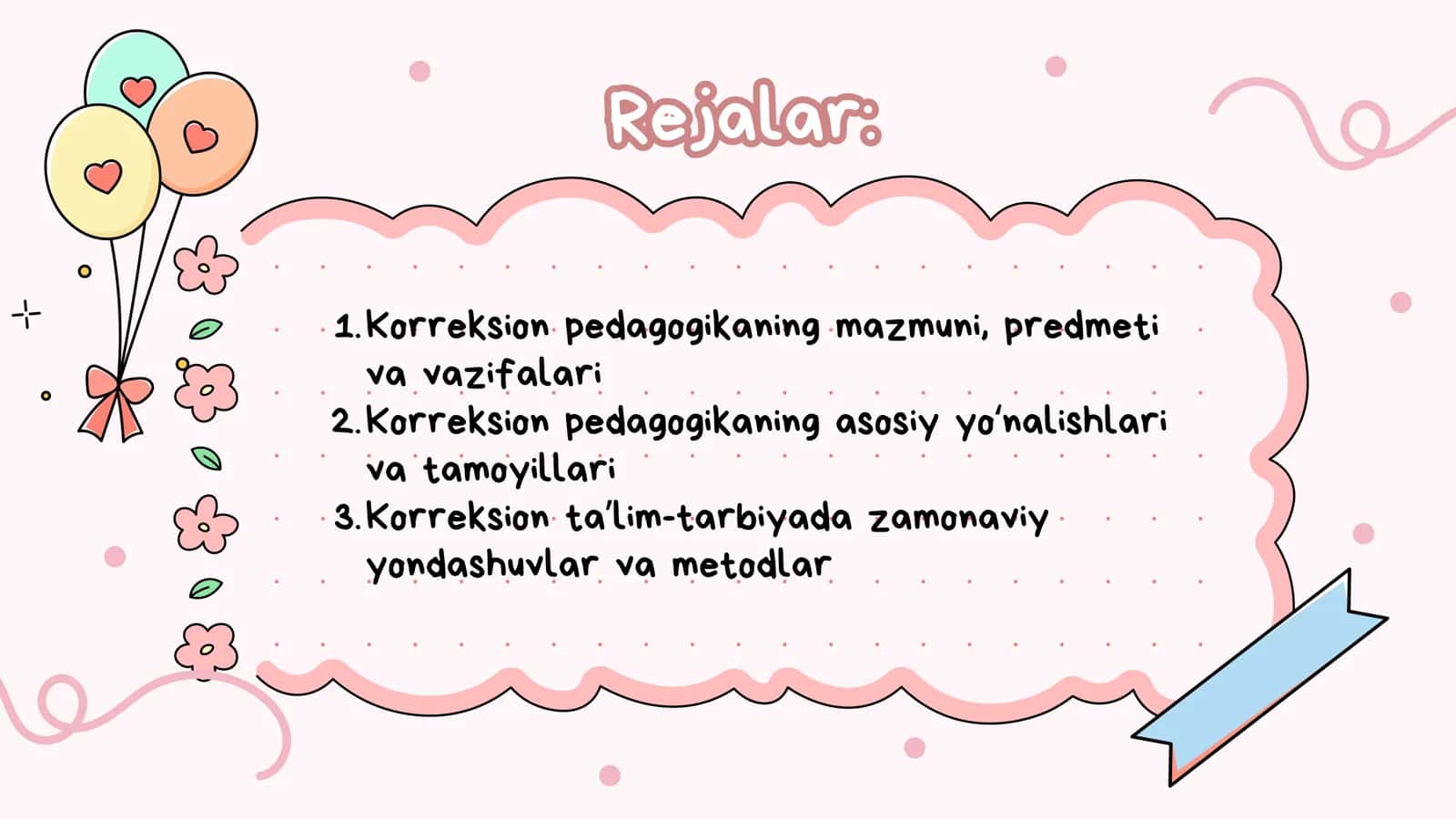 Korreksion pedagogika. 2