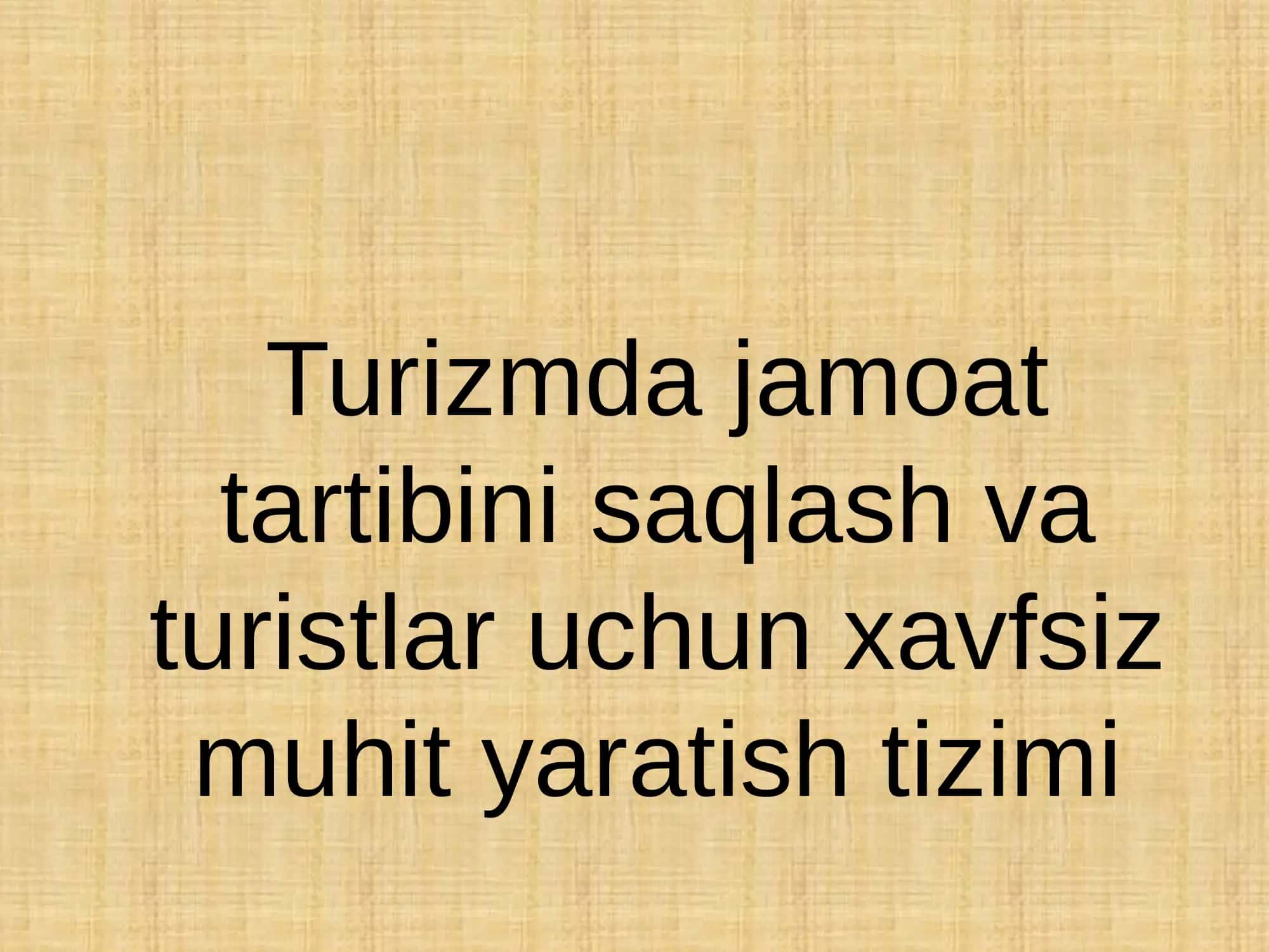 Turizm faoliyat turlari 2