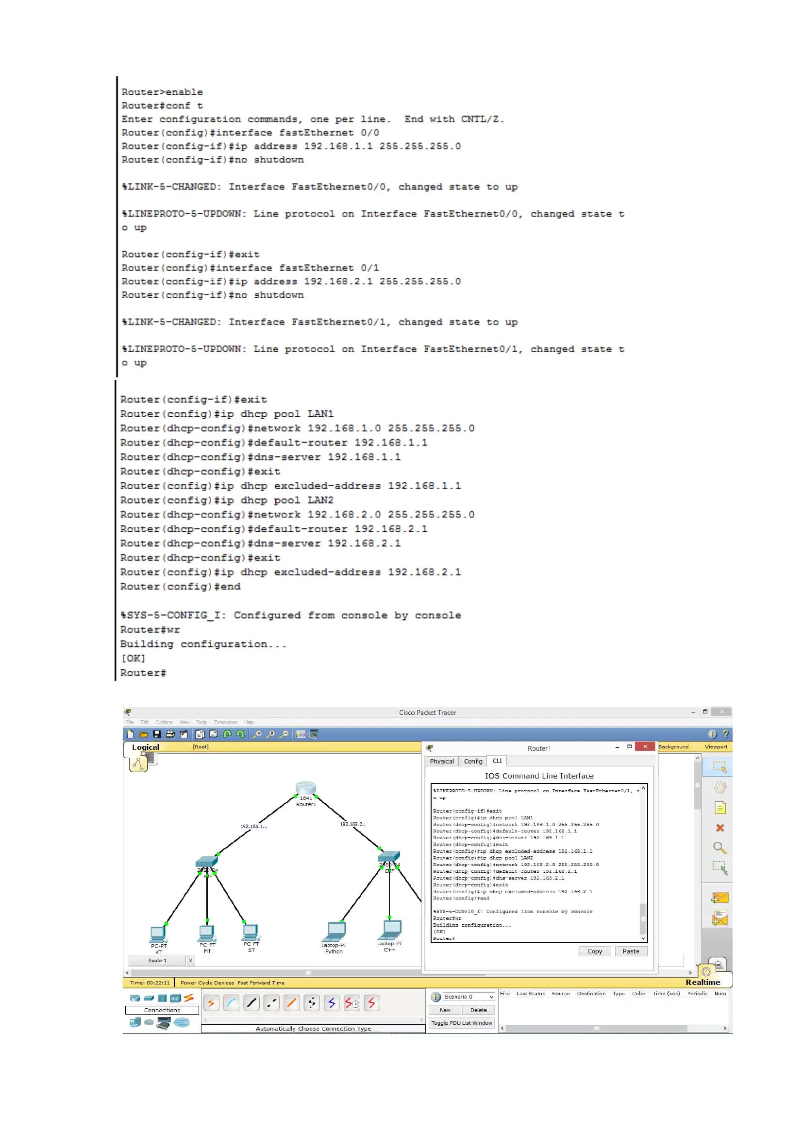 CISCO PACKET TRACER YORDAMIDA DHCP SERVERINI KO’TARISH 2