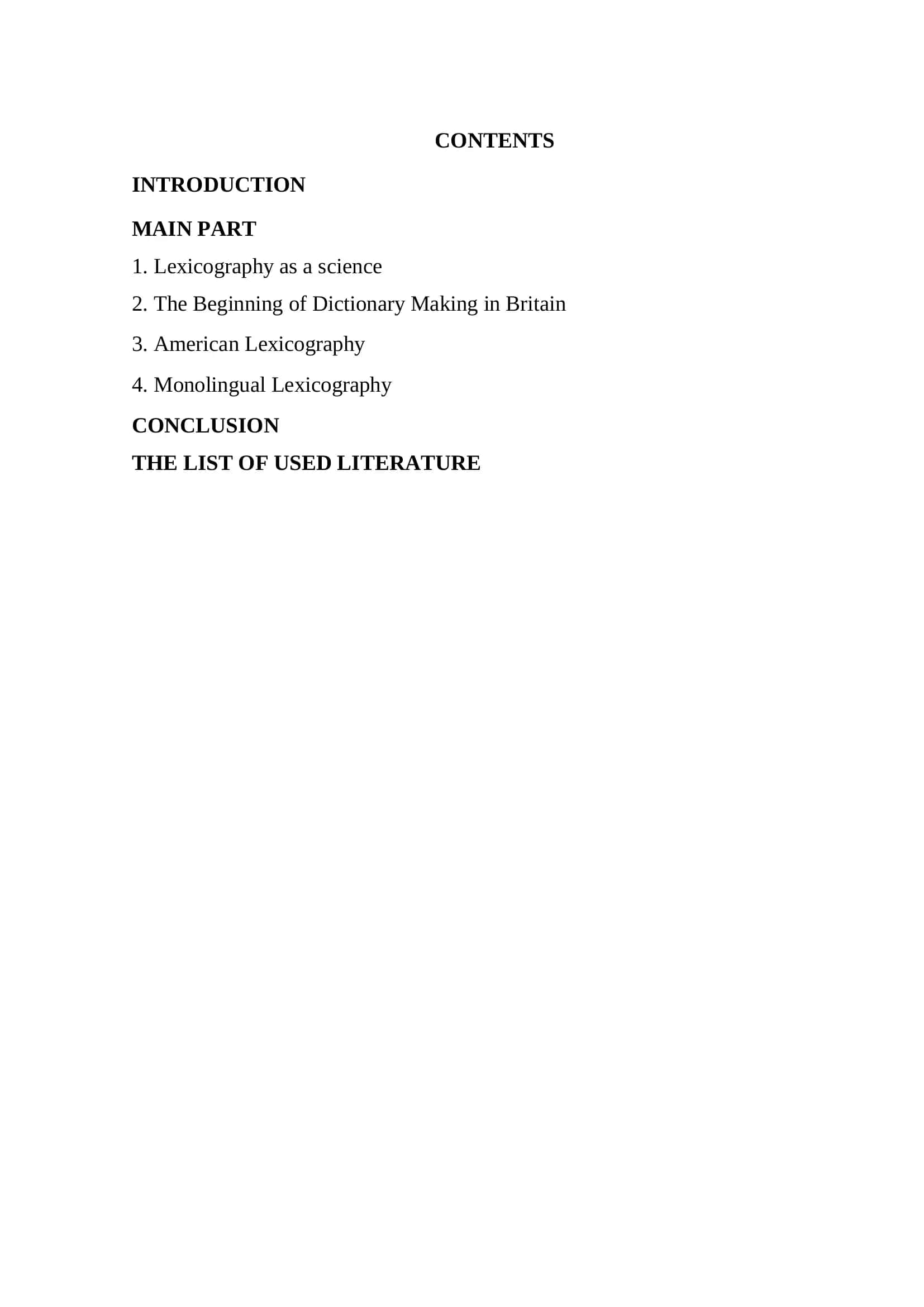 Lexicography as a science of dictionary-making 2