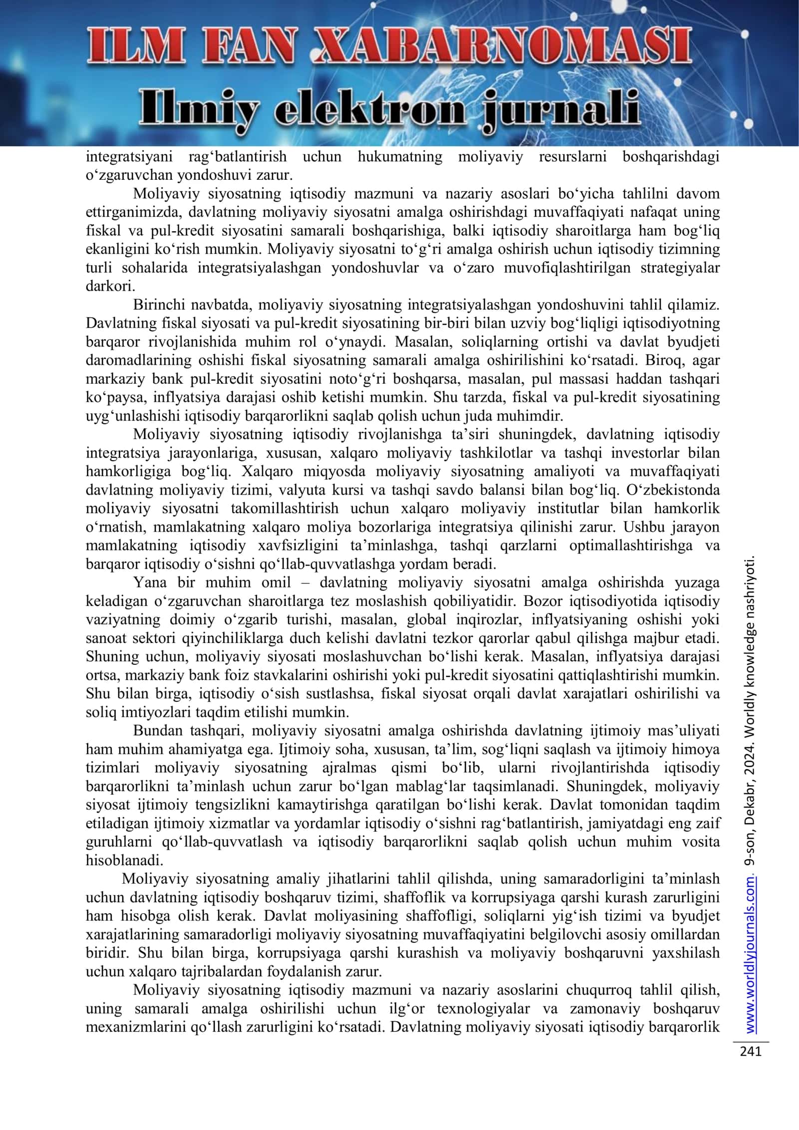 MOLIYAVIY SIYOSATNING NAZARIY ASOSLARI 2