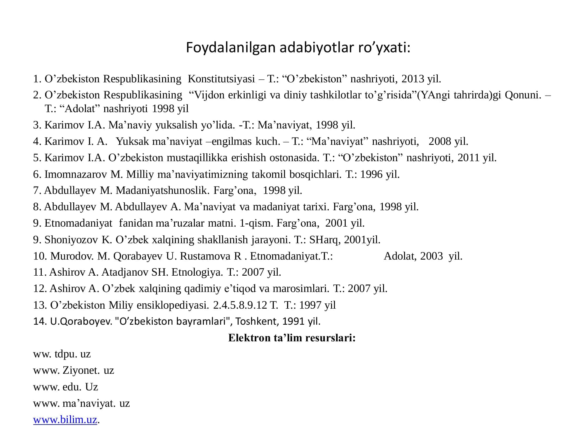 O'zbek xalq bayramlari tarixi va ahamiyati 2