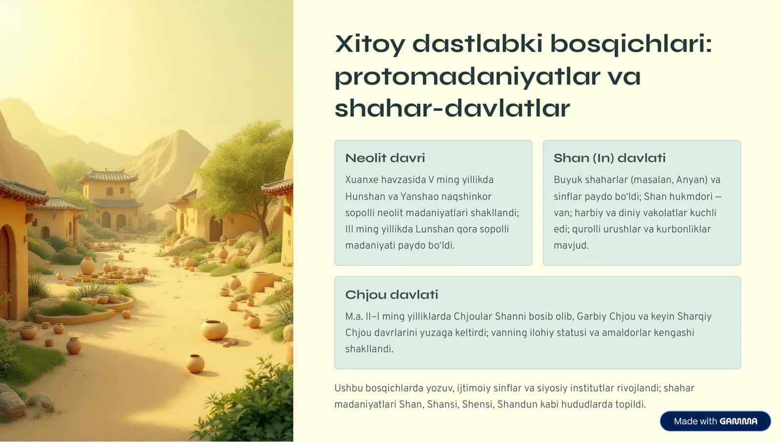 Qadimgi Xitoy sivilizatsiyasi 2