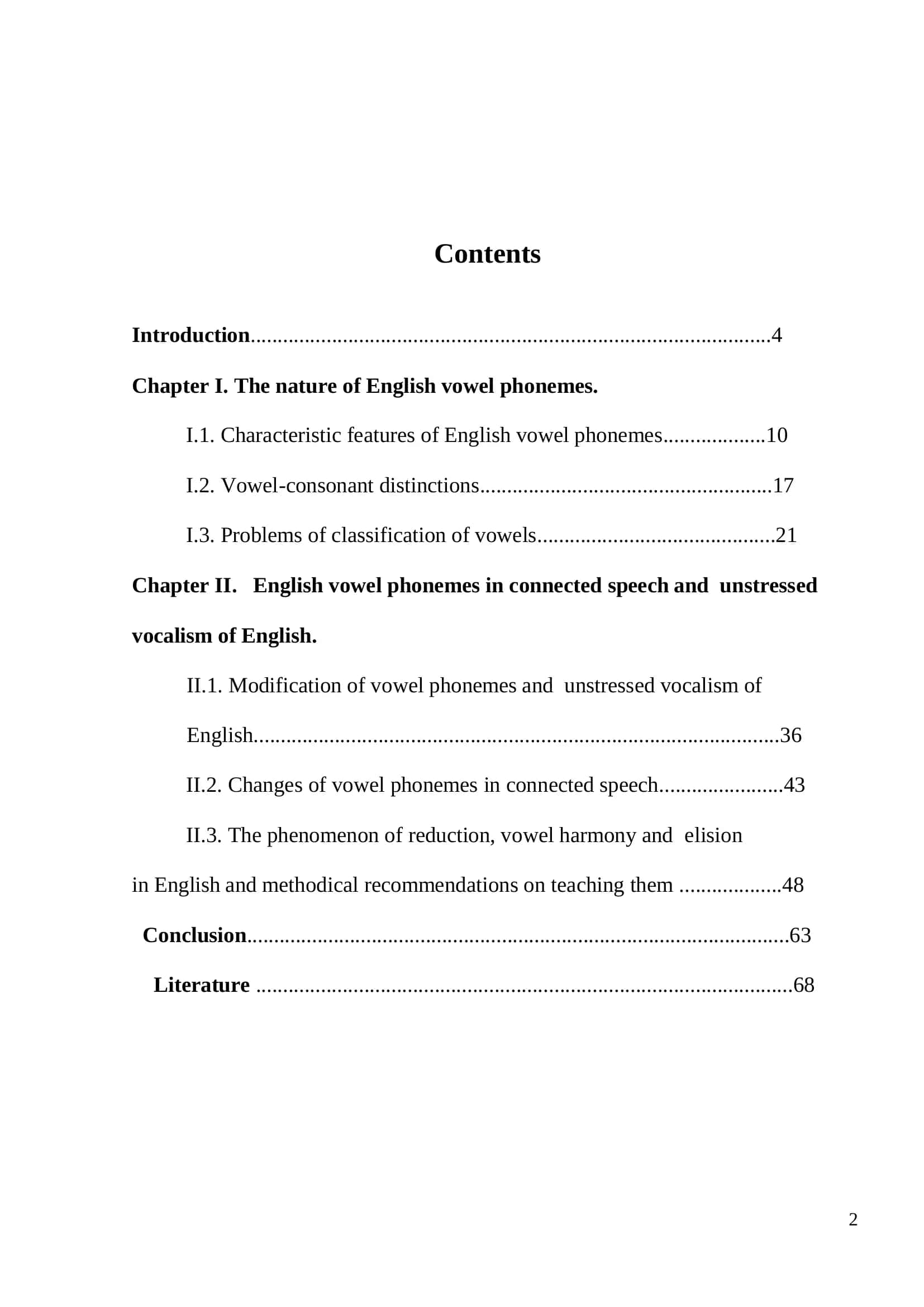 Phonetics of English Vowel Phonemes 2