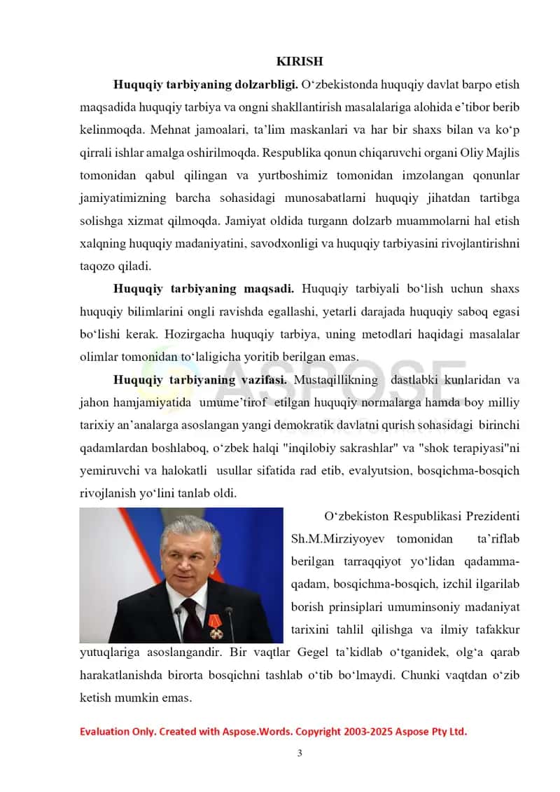 Huquqiy tarbiyaning asosiy yo‘nalishlari 2
