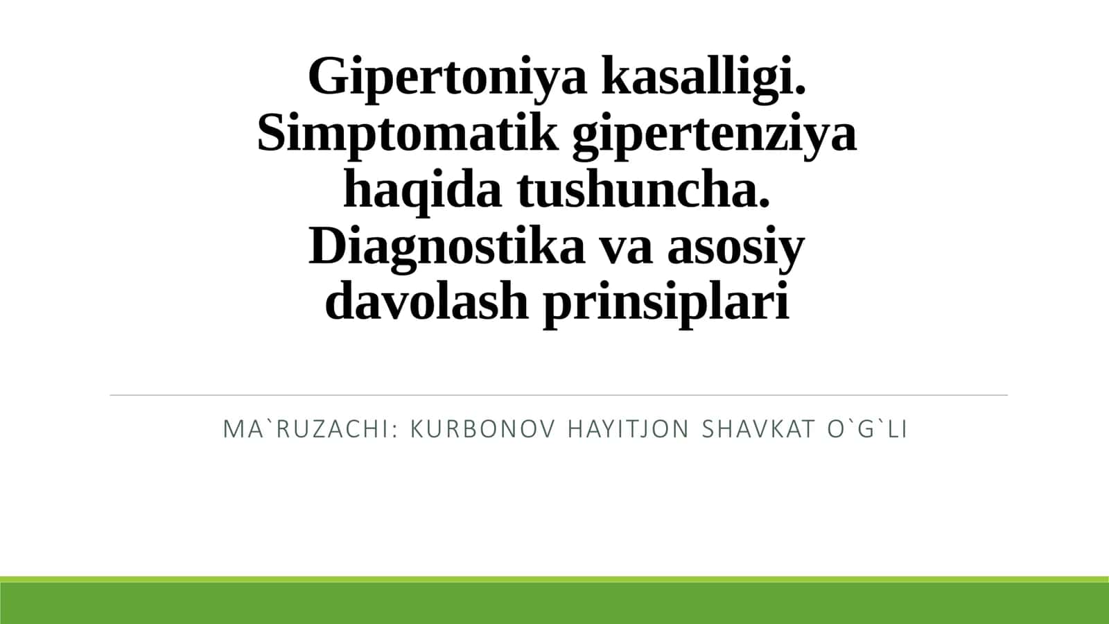 Gipertoniya kasalligi 2