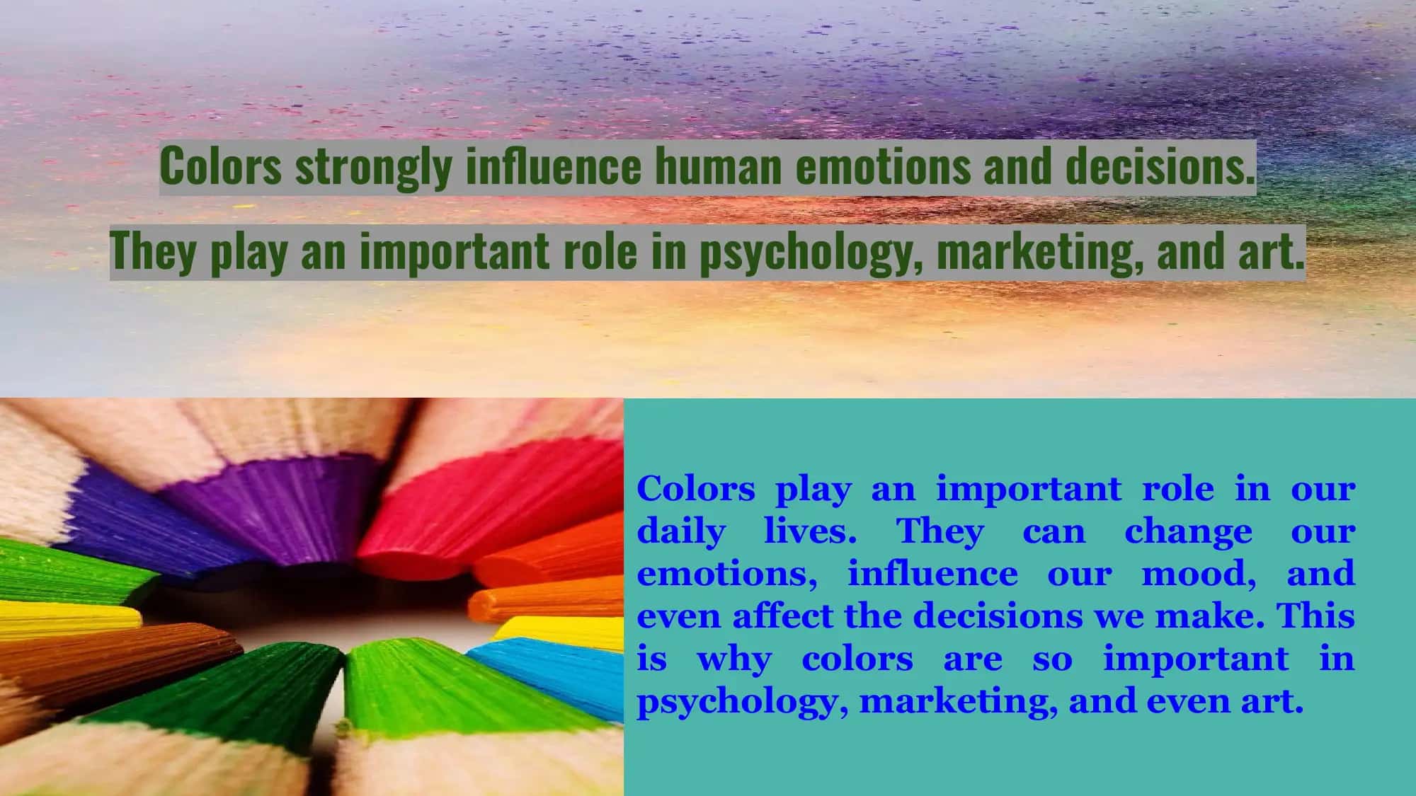 The Psychology of Colors 2