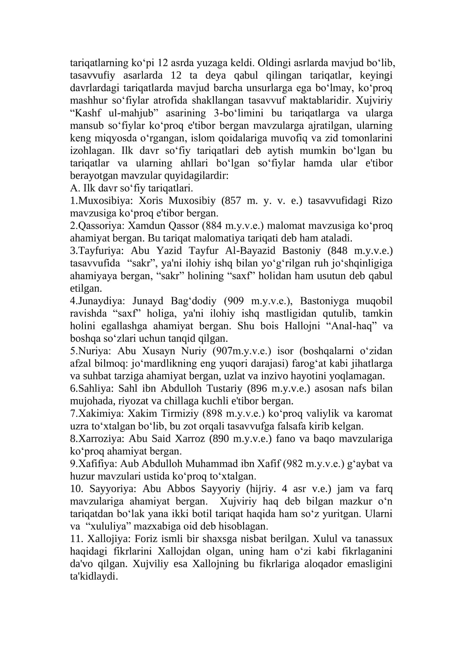 Tasavvuf taʼlimotining Sharq madaniyatiga ta`siri 2